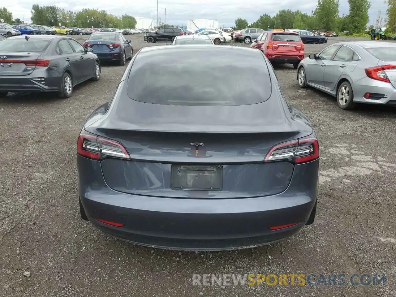 6 Photograph of a damaged car 5YJ3E1EA2PF502350 TESLA MODEL 3 2023