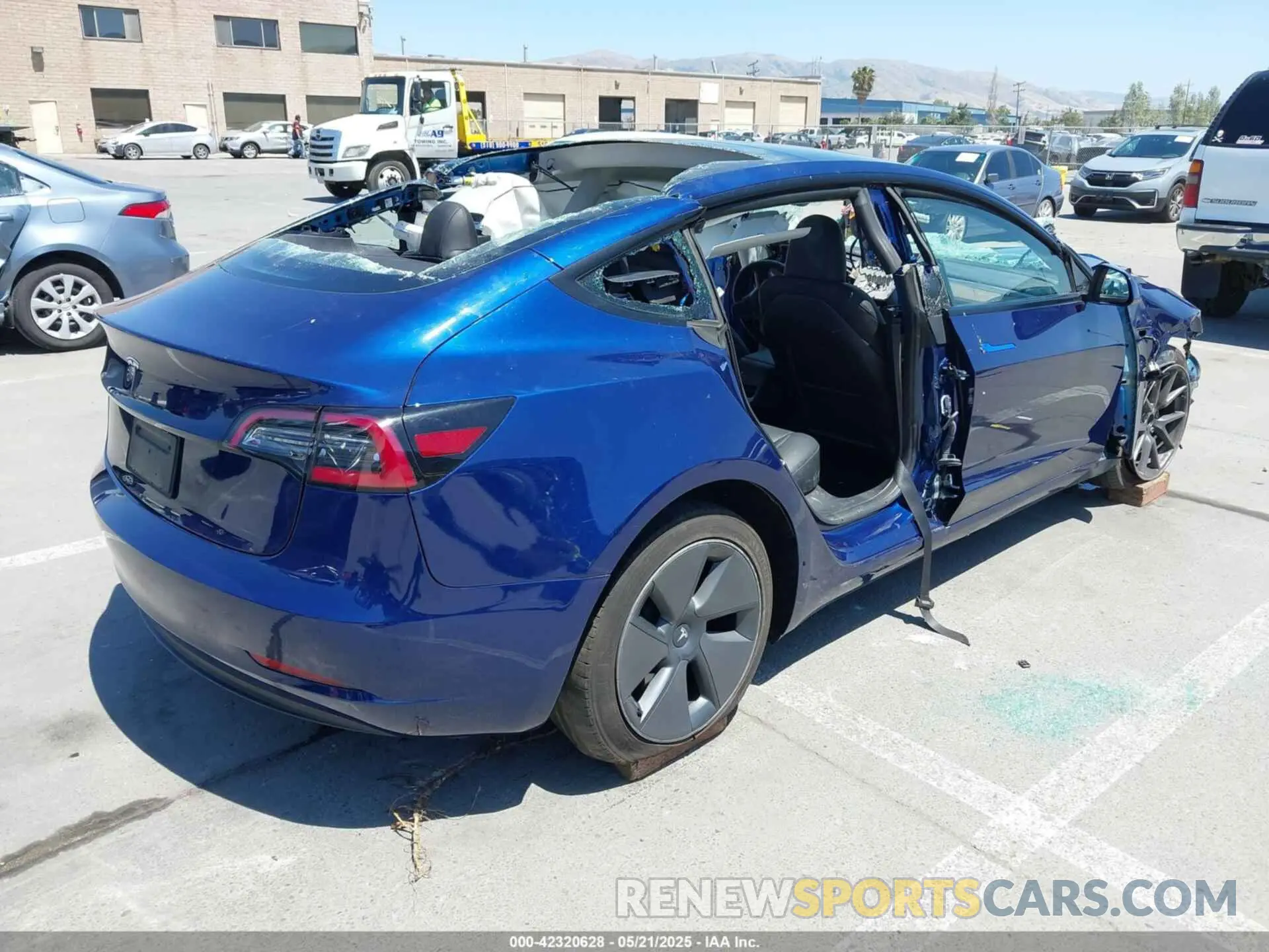 4 Photograph of a damaged car 5YJ3E1EA2PF506429 TESLA MODEL 3 2023