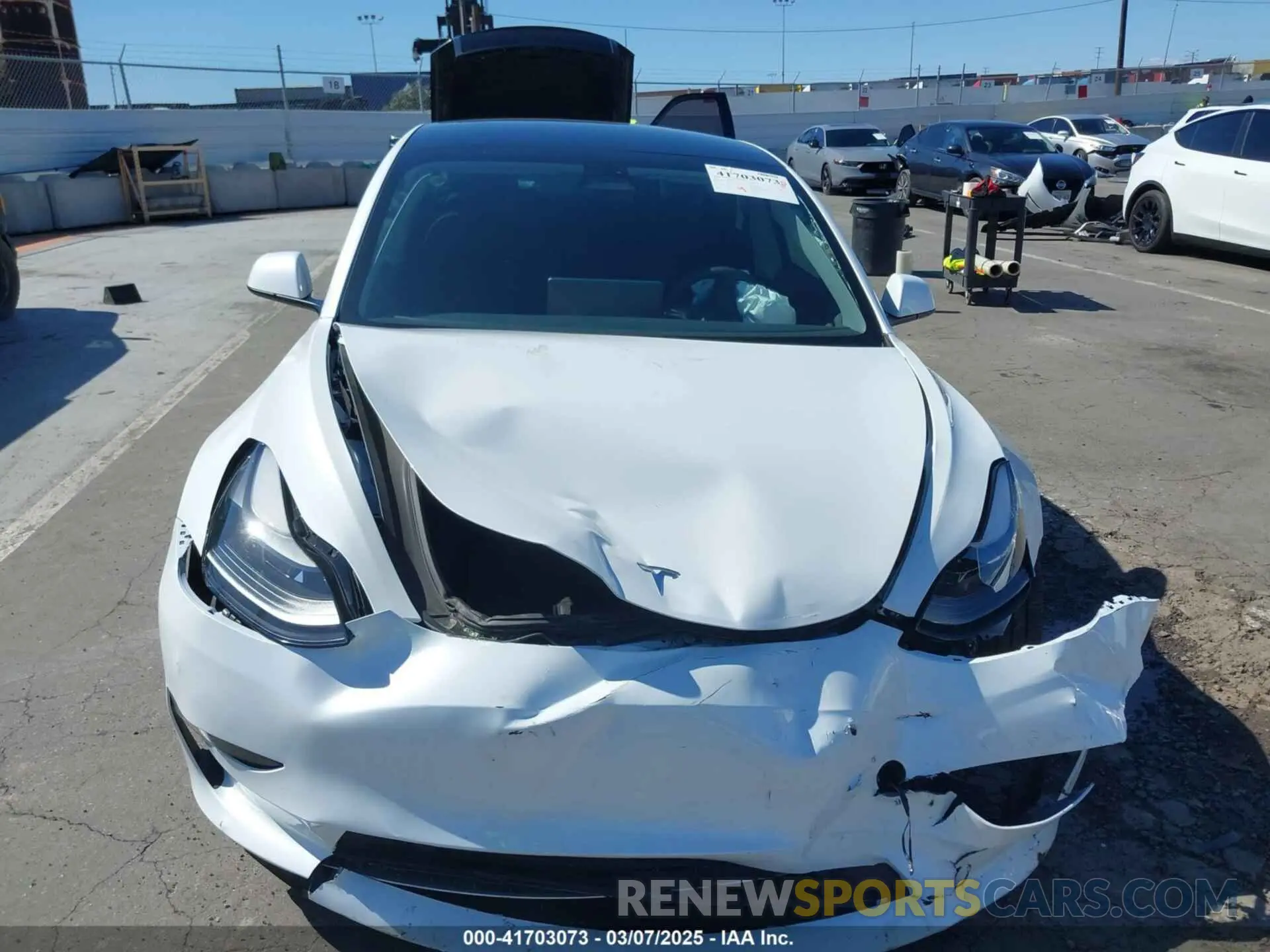 6 Photograph of a damaged car 5YJ3E1EA2PF514871 TESLA MODEL 3 2023