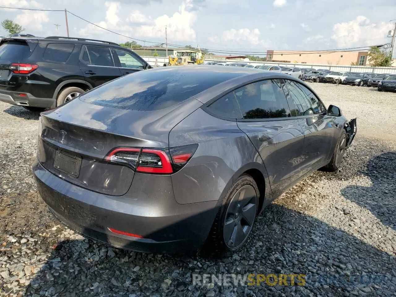 3 Photograph of a damaged car 5YJ3E1EA2PF544386 TESLA MODEL 3 2023