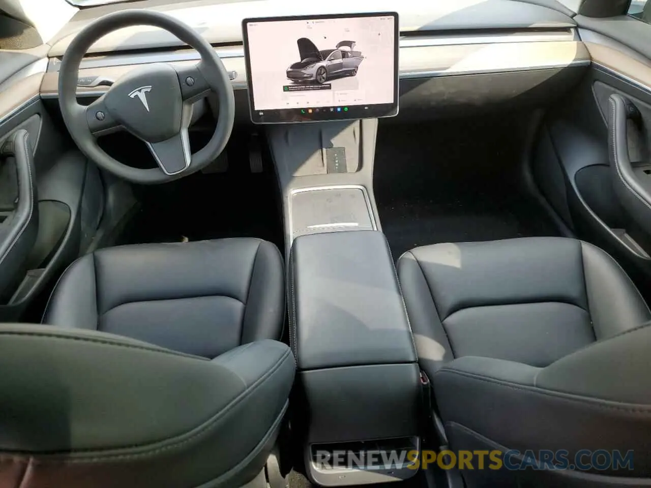 8 Photograph of a damaged car 5YJ3E1EA2PF544386 TESLA MODEL 3 2023