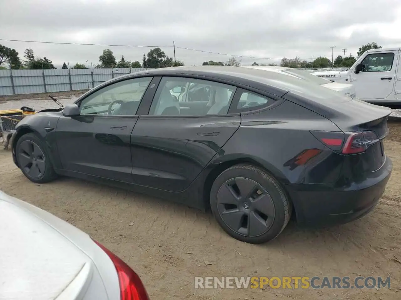2 Photograph of a damaged car 5YJ3E1EA2PF547160 TESLA MODEL 3 2023
