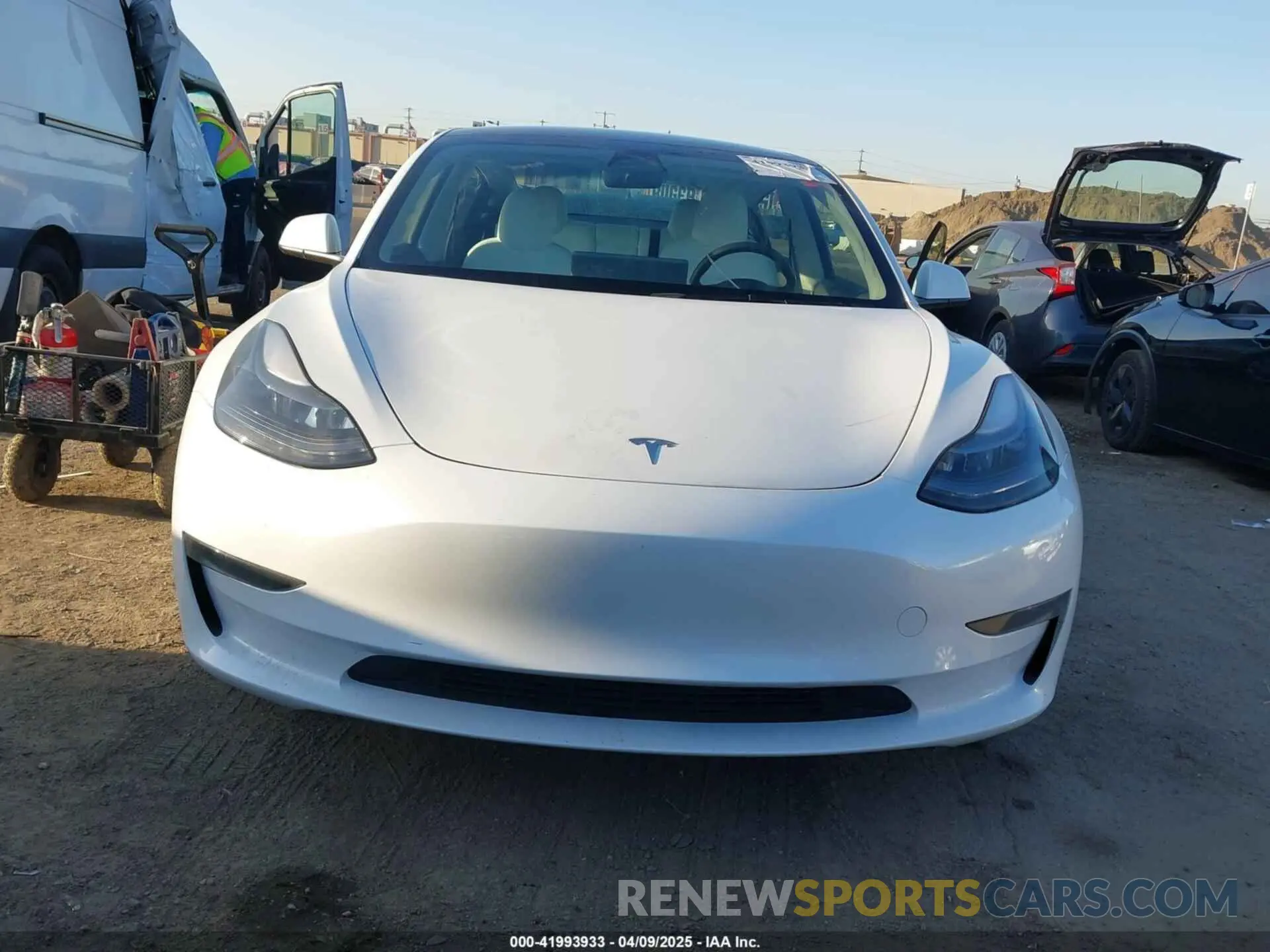 12 Photograph of a damaged car 5YJ3E1EA2PF551631 TESLA MODEL 3 2023