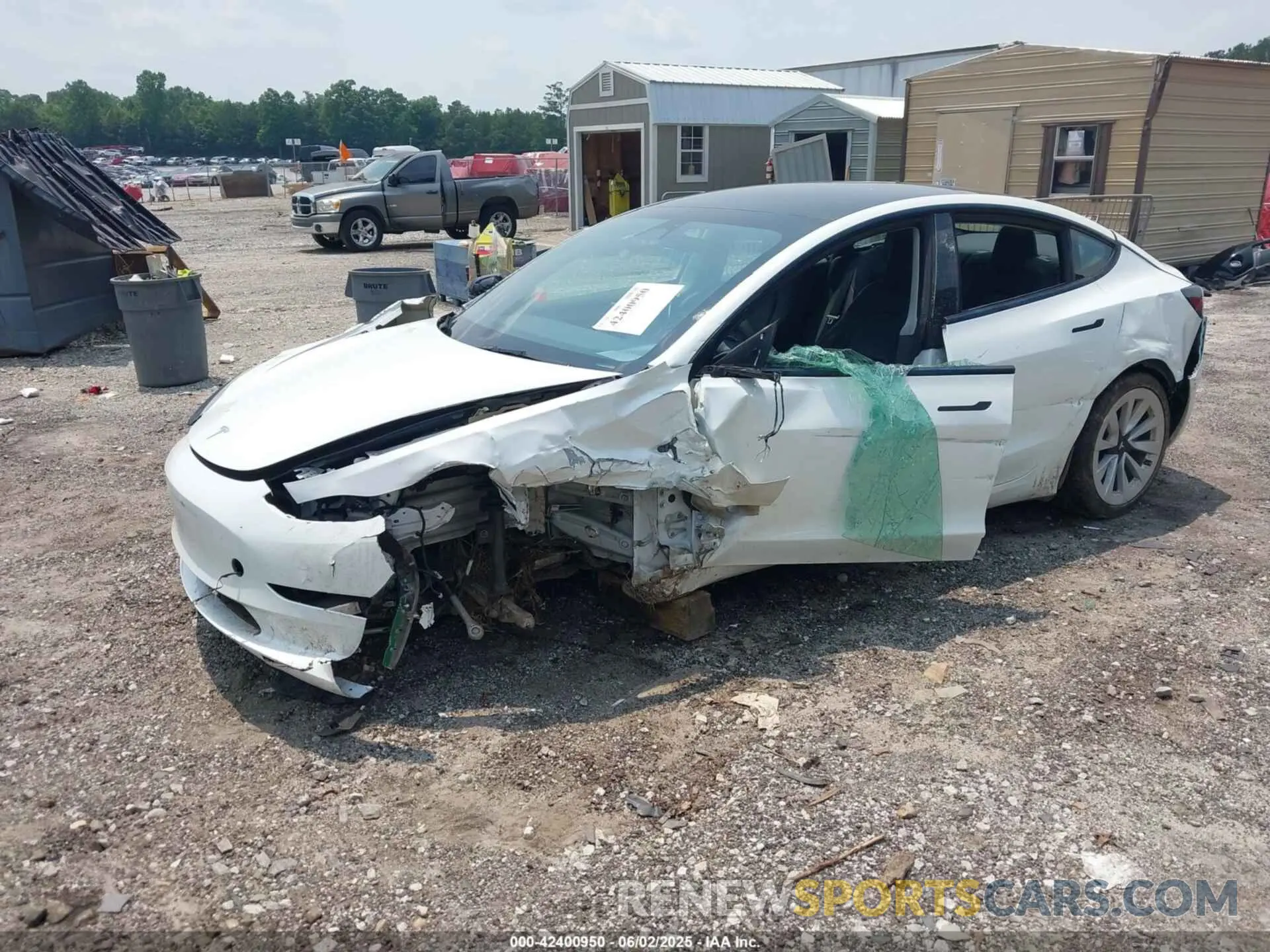 2 Photograph of a damaged car 5YJ3E1EA2PF554416 TESLA MODEL 3 2023