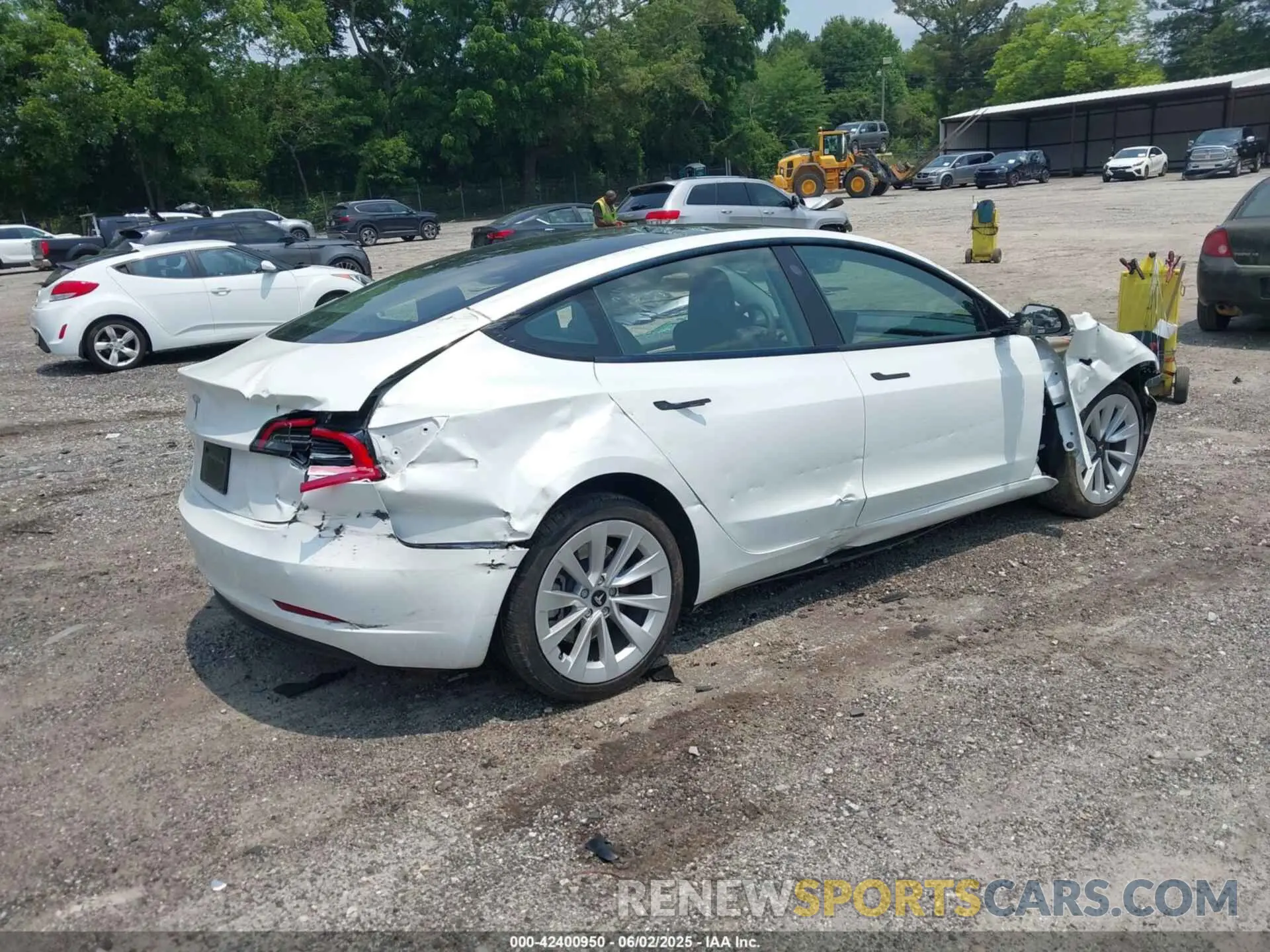4 Photograph of a damaged car 5YJ3E1EA2PF554416 TESLA MODEL 3 2023