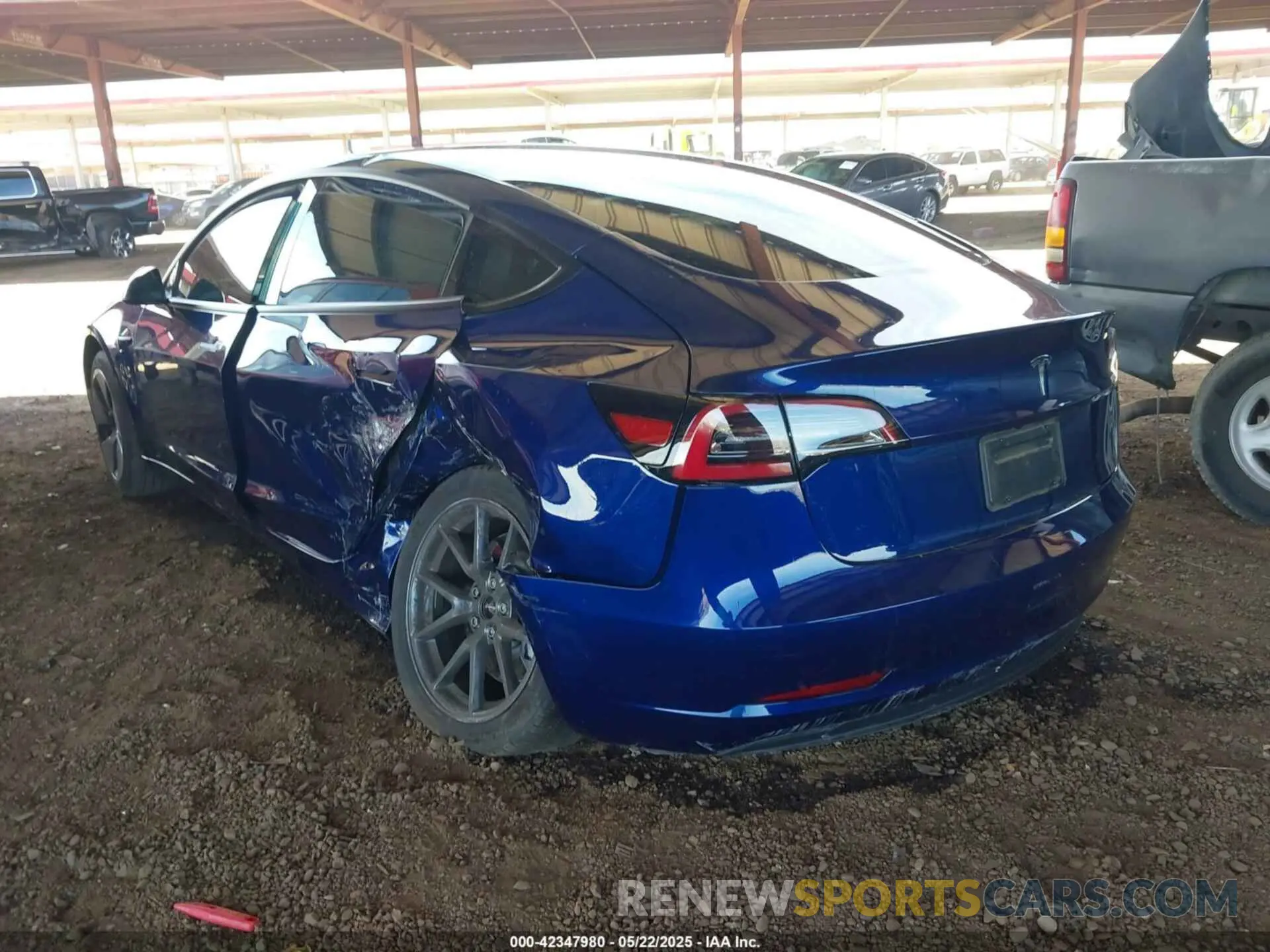 3 Photograph of a damaged car 5YJ3E1EA2PF557011 TESLA MODEL 3 2023