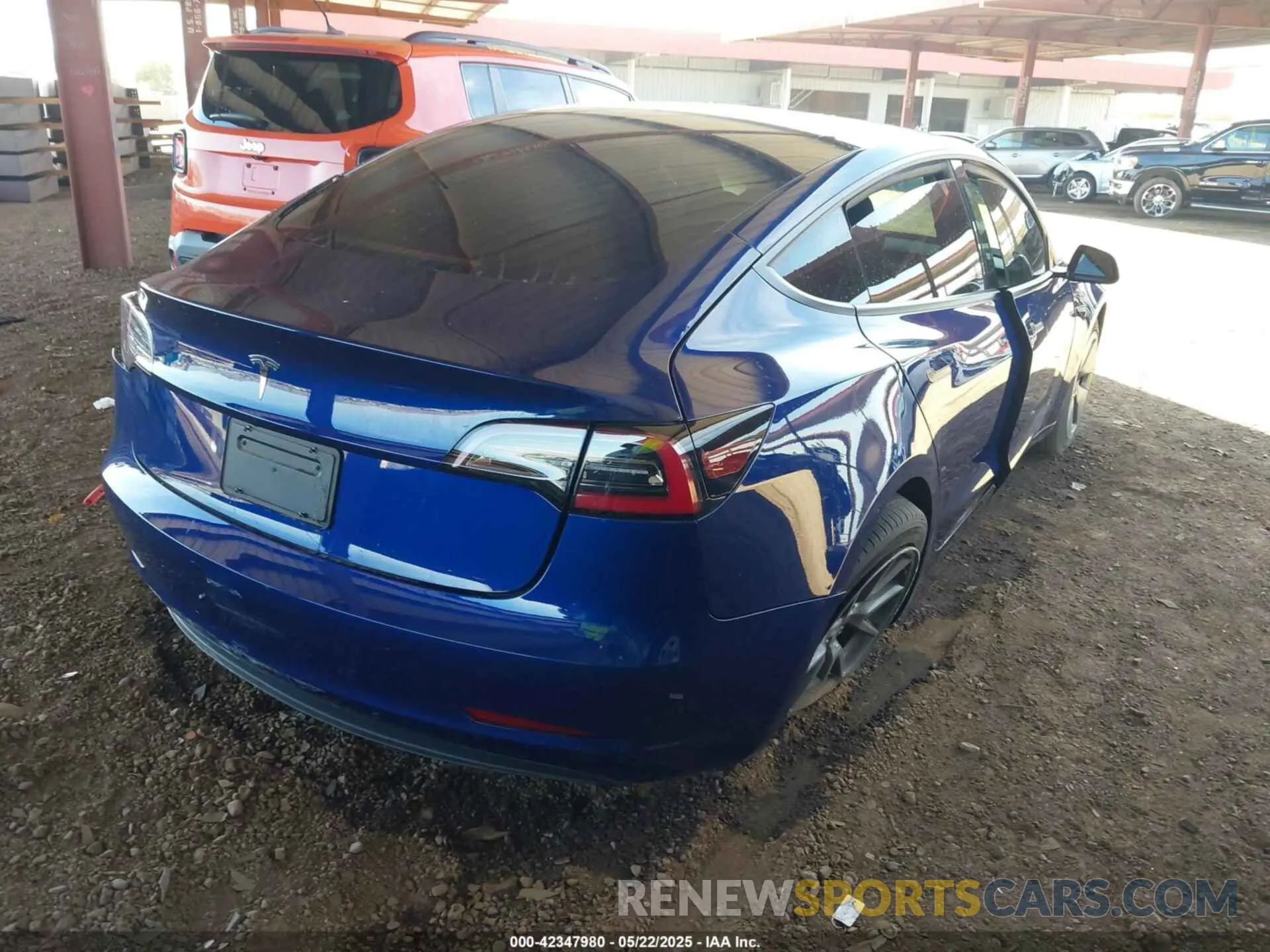 4 Photograph of a damaged car 5YJ3E1EA2PF557011 TESLA MODEL 3 2023