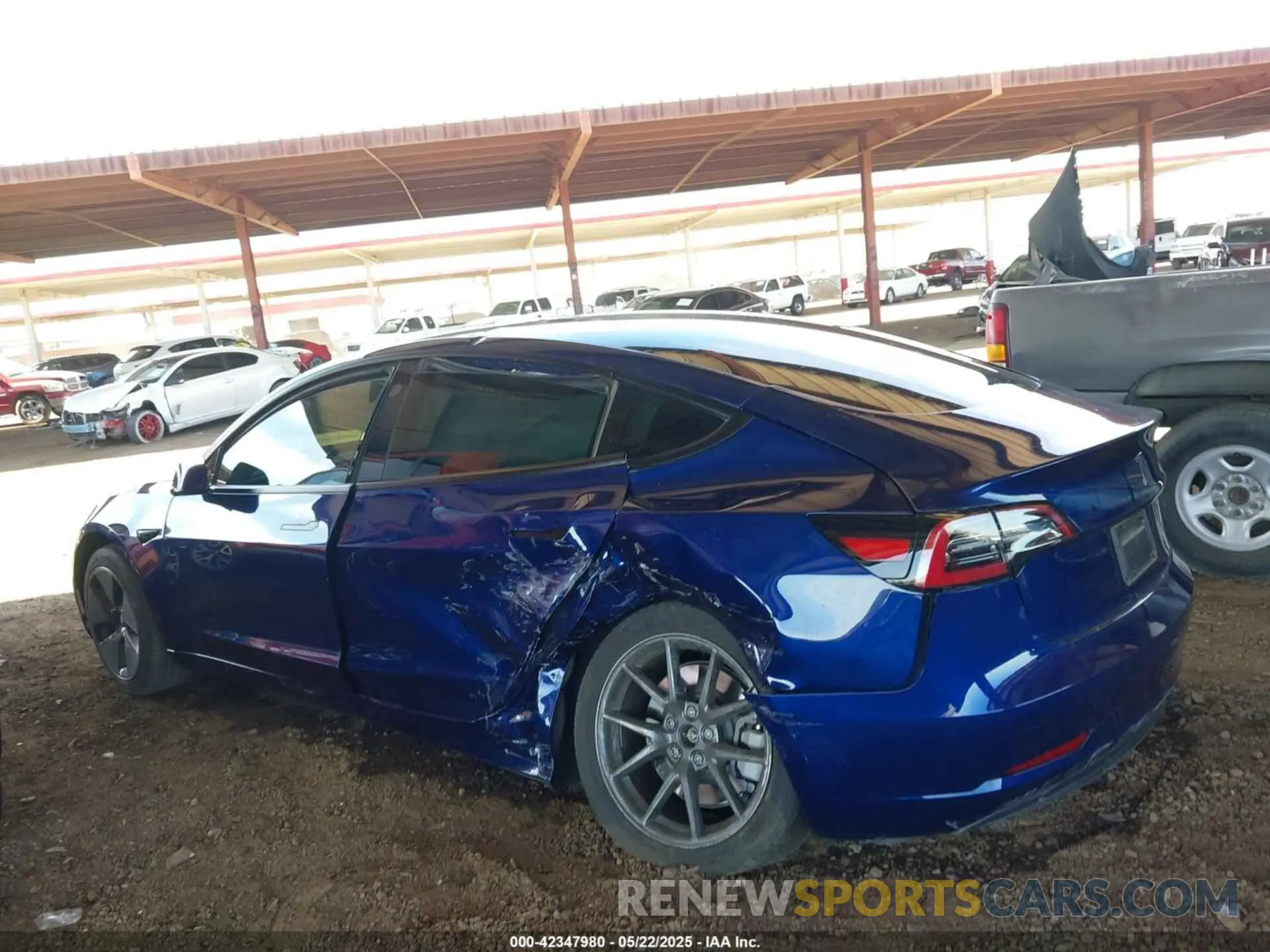 6 Photograph of a damaged car 5YJ3E1EA2PF557011 TESLA MODEL 3 2023