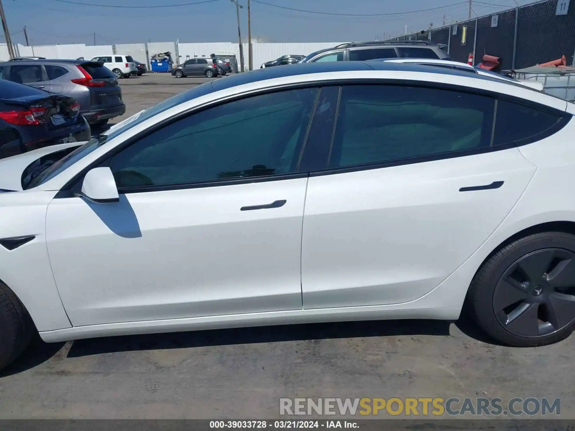 14 Photograph of a damaged car 5YJ3E1EA2PF557428 TESLA MODEL 3 2023