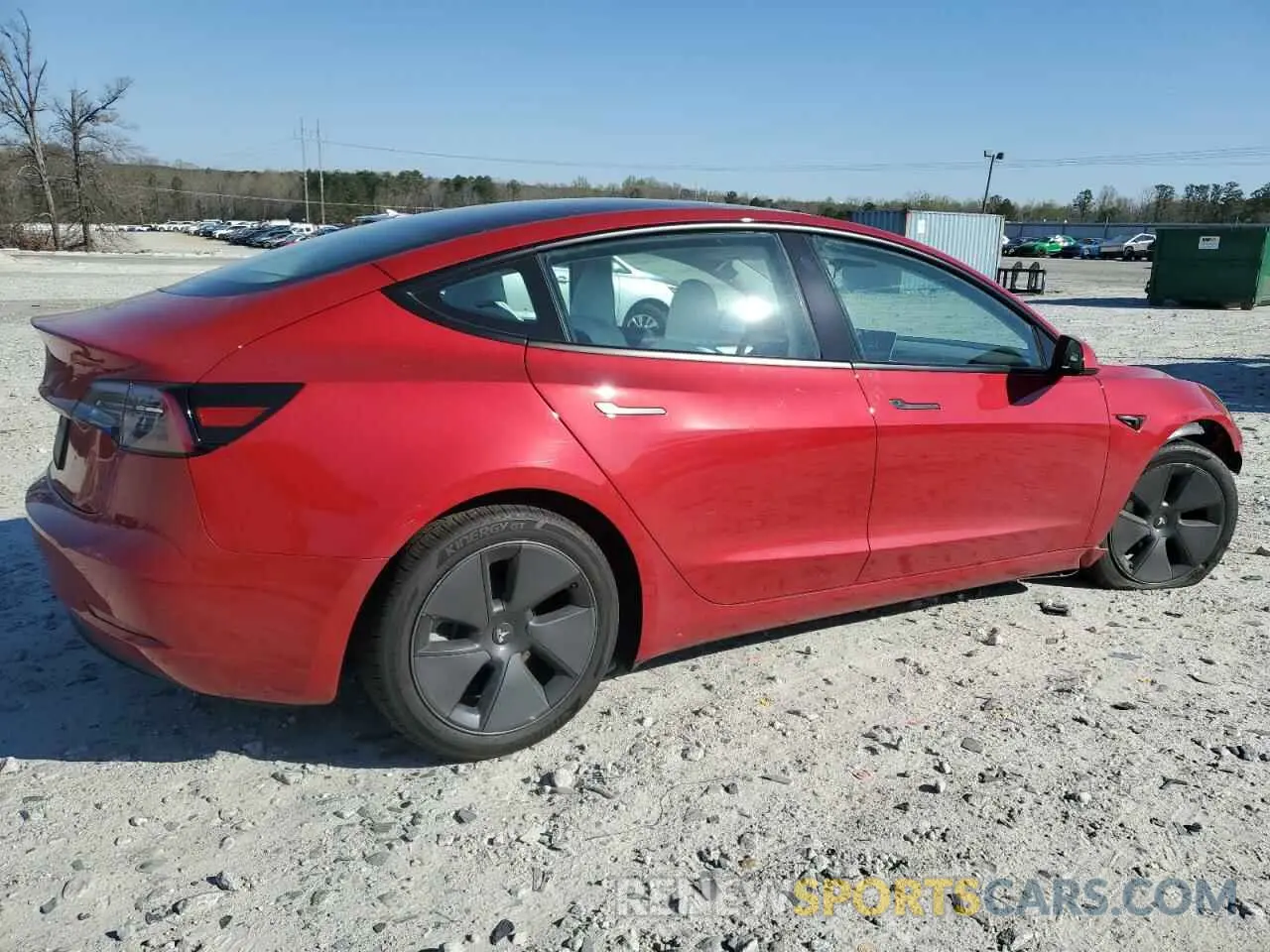 3 Photograph of a damaged car 5YJ3E1EA2PF568641 TESLA MODEL 3 2023