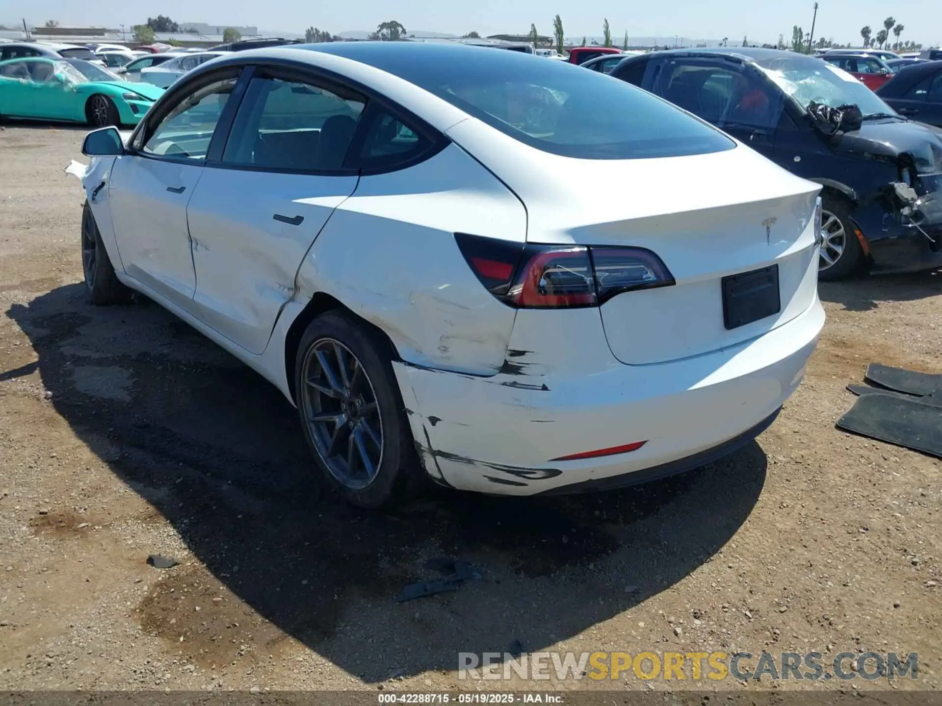 3 Photograph of a damaged car 5YJ3E1EA2PF571569 TESLA MODEL 3 2023