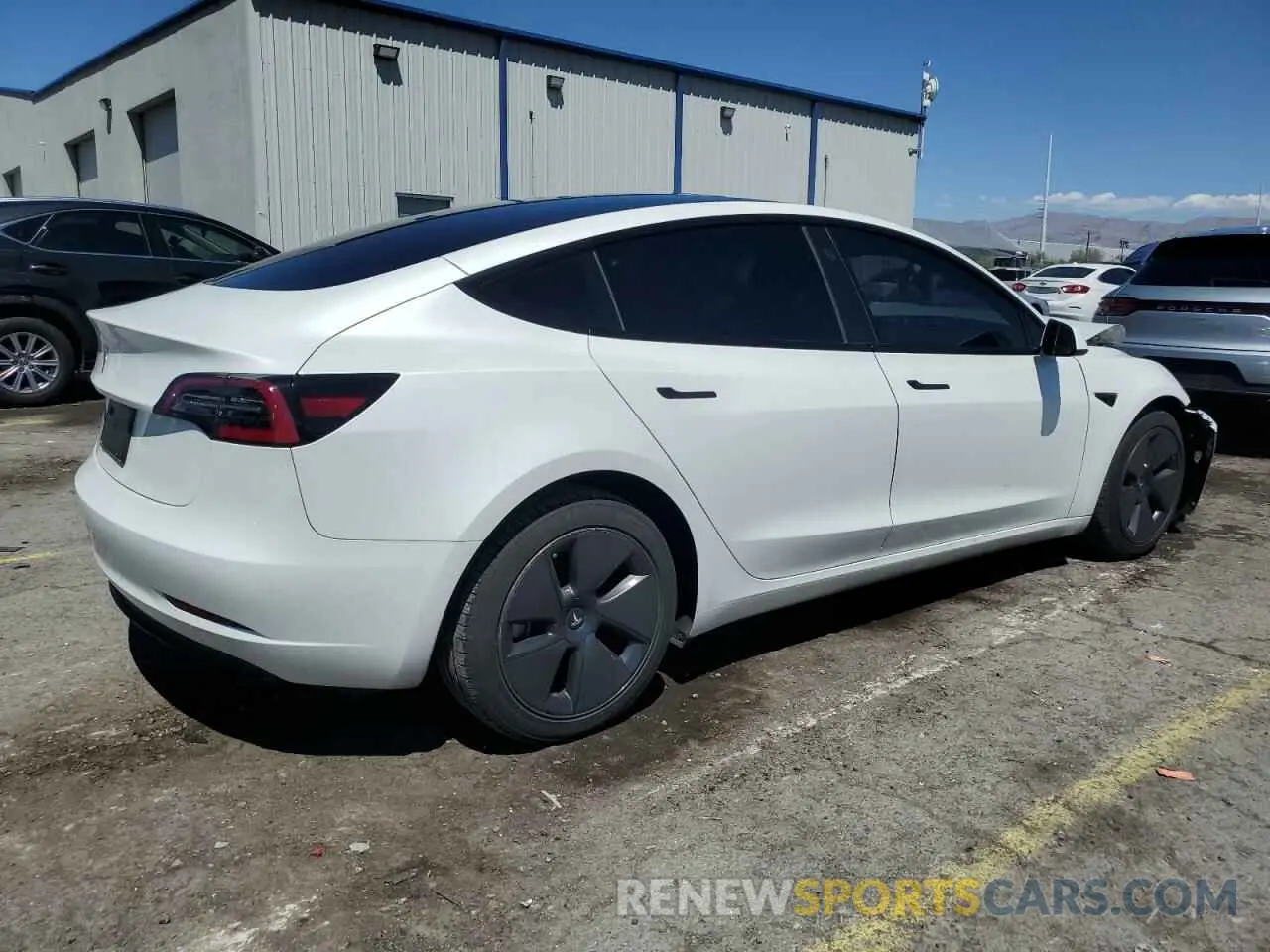 3 Photograph of a damaged car 5YJ3E1EA2PF578151 TESLA MODEL 3 2023