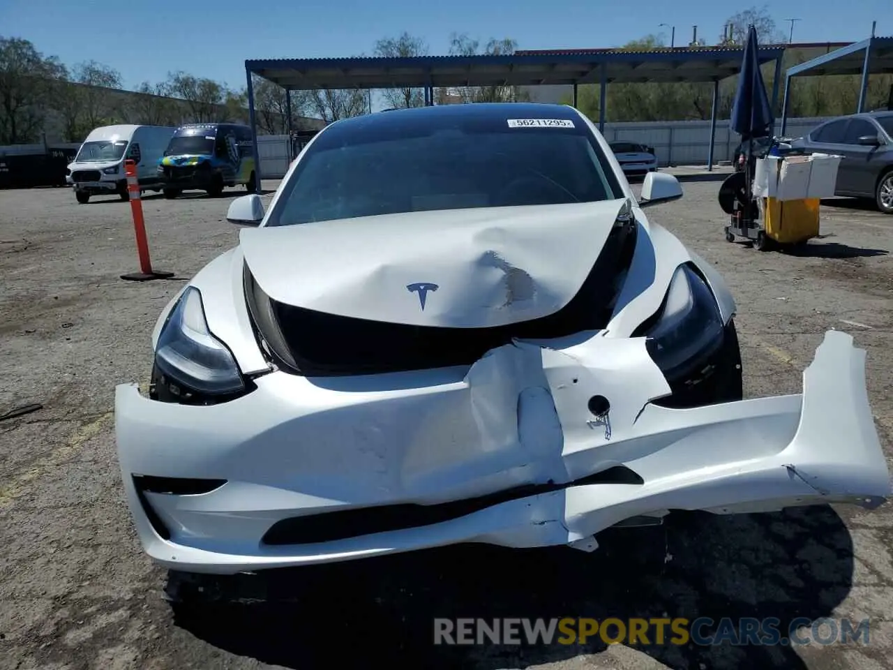 5 Photograph of a damaged car 5YJ3E1EA2PF578151 TESLA MODEL 3 2023