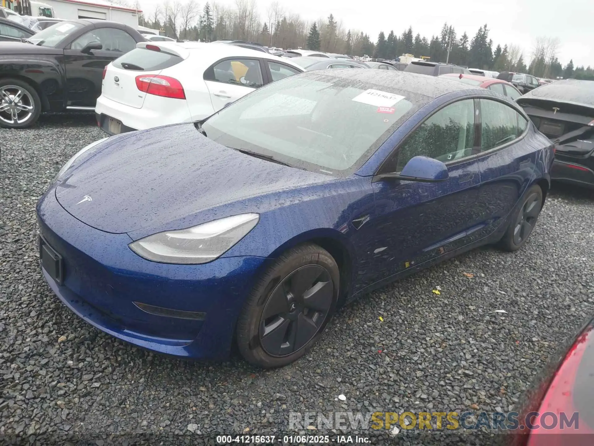 2 Photograph of a damaged car 5YJ3E1EA2PF579445 TESLA MODEL 3 2023