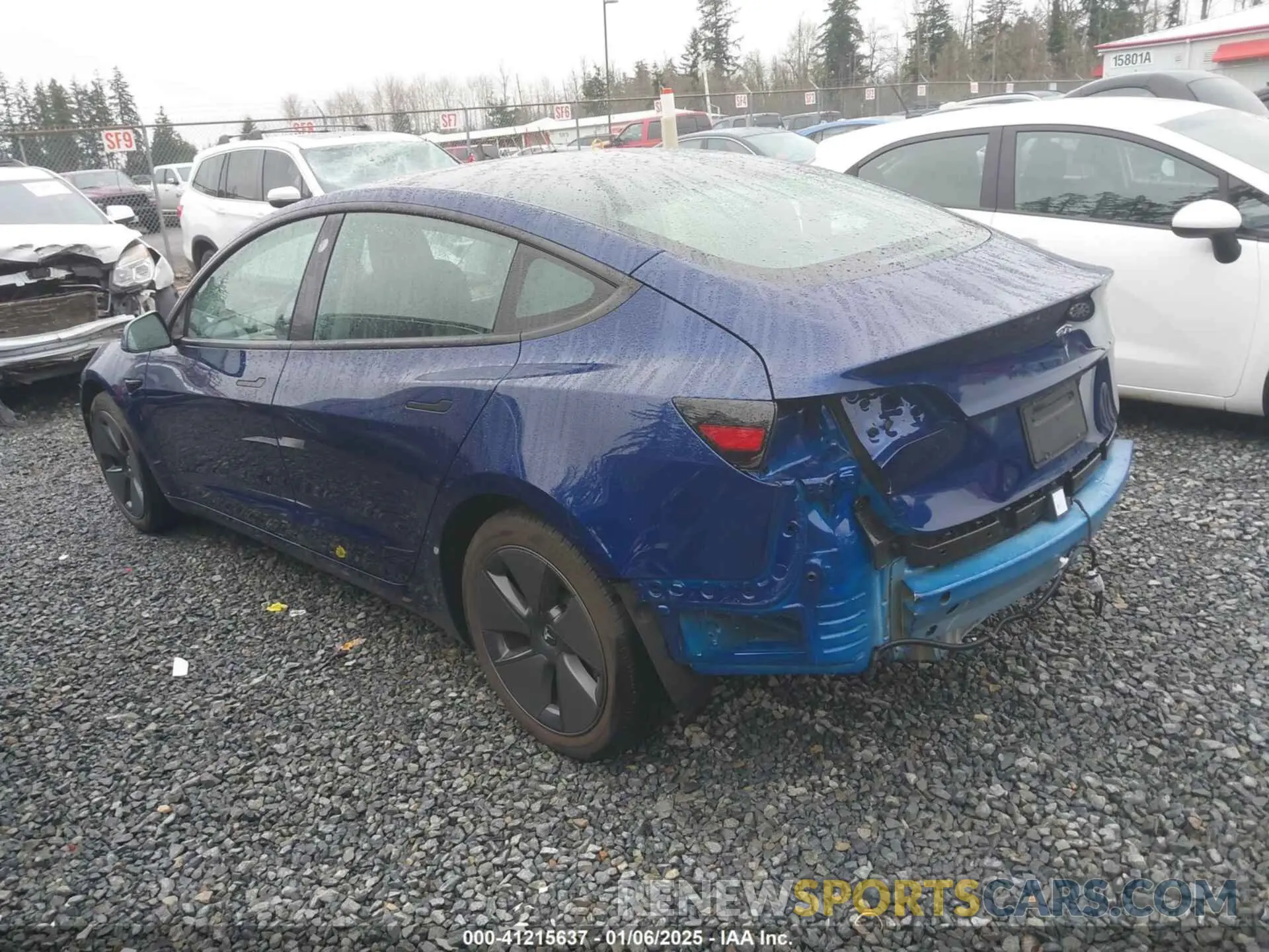 3 Photograph of a damaged car 5YJ3E1EA2PF579445 TESLA MODEL 3 2023