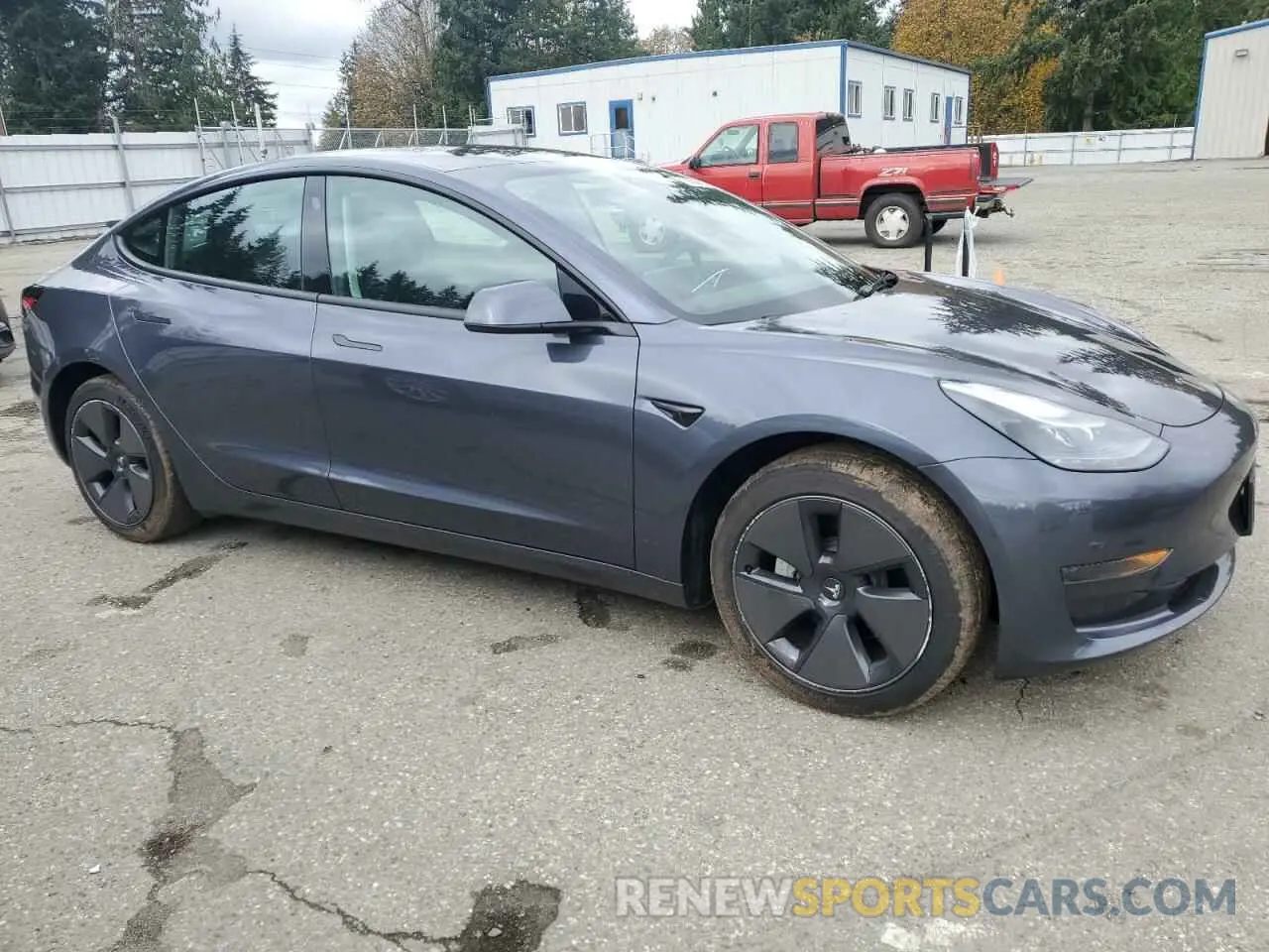 4 Photograph of a damaged car 5YJ3E1EA2PF583219 TESLA MODEL 3 2023