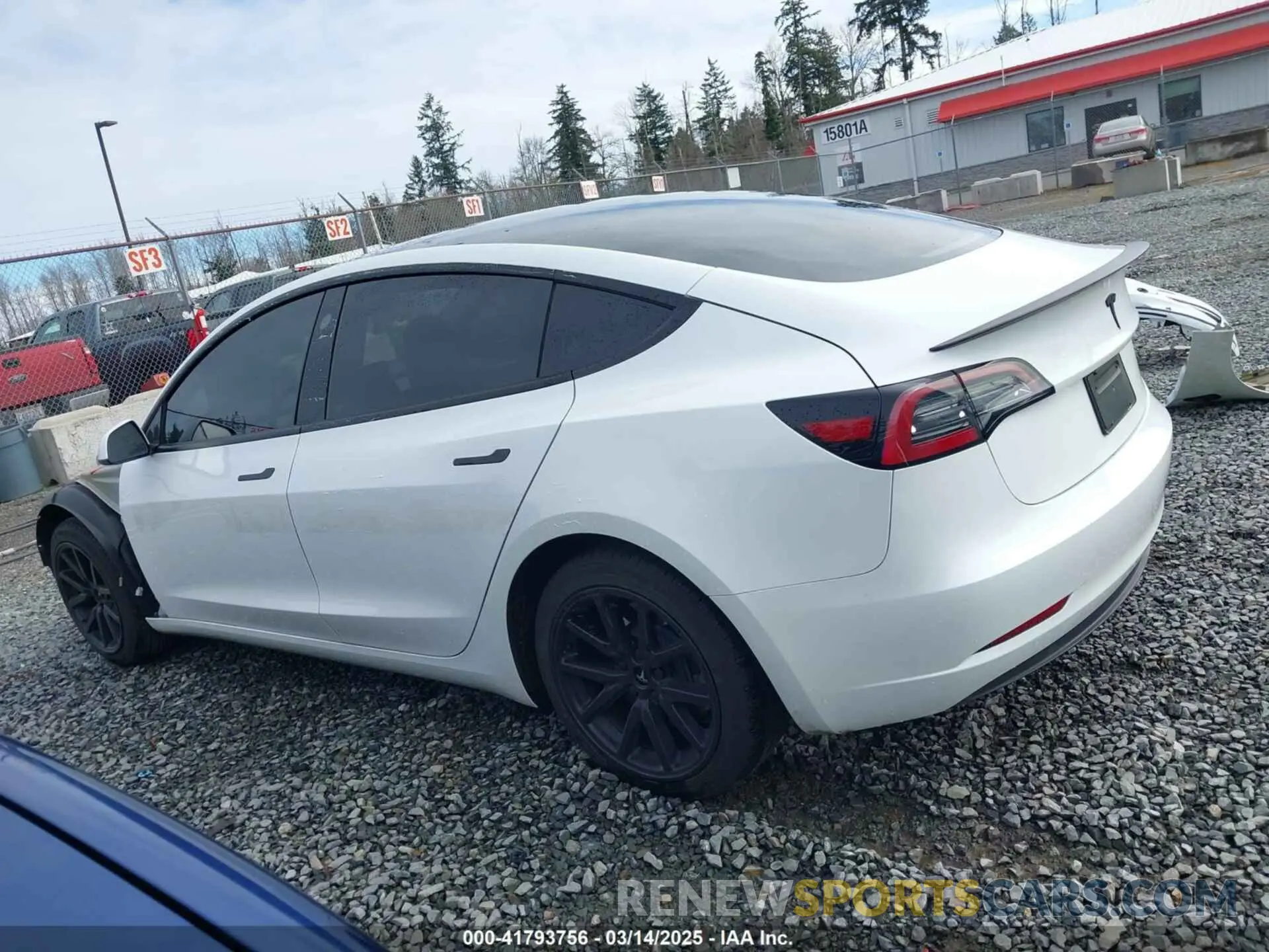 15 Photograph of a damaged car 5YJ3E1EA2PF612427 TESLA MODEL 3 2023