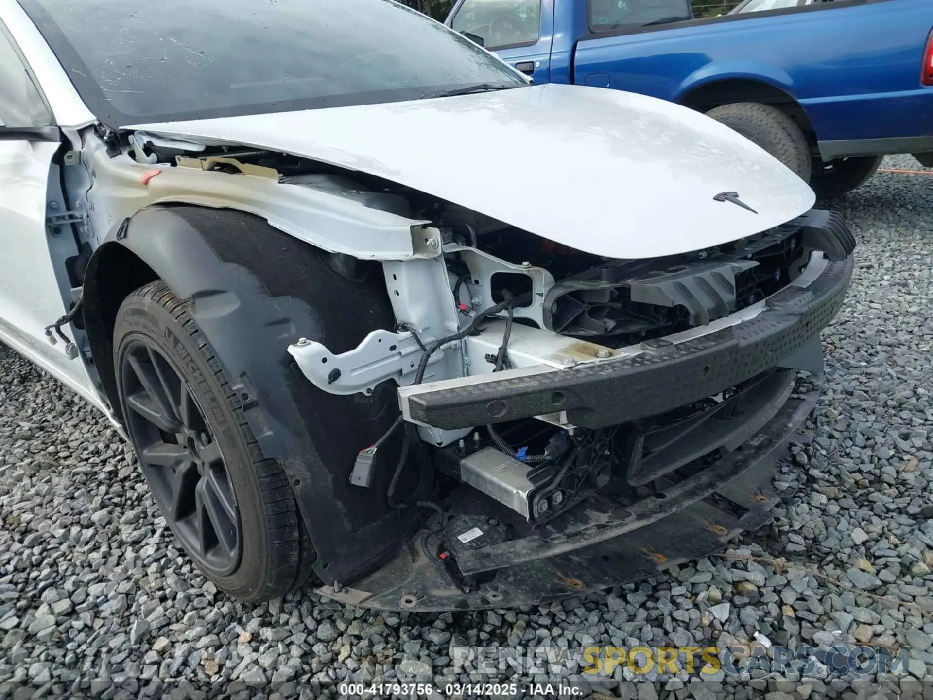 6 Photograph of a damaged car 5YJ3E1EA2PF612427 TESLA MODEL 3 2023