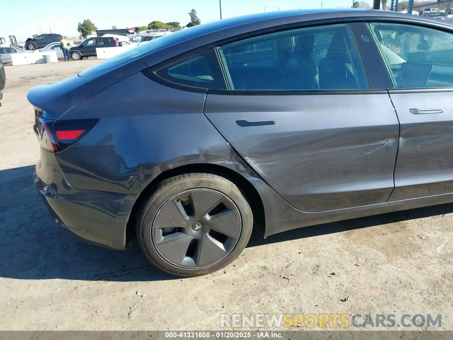 6 Photograph of a damaged car 5YJ3E1EA2PF615974 TESLA MODEL 3 2023