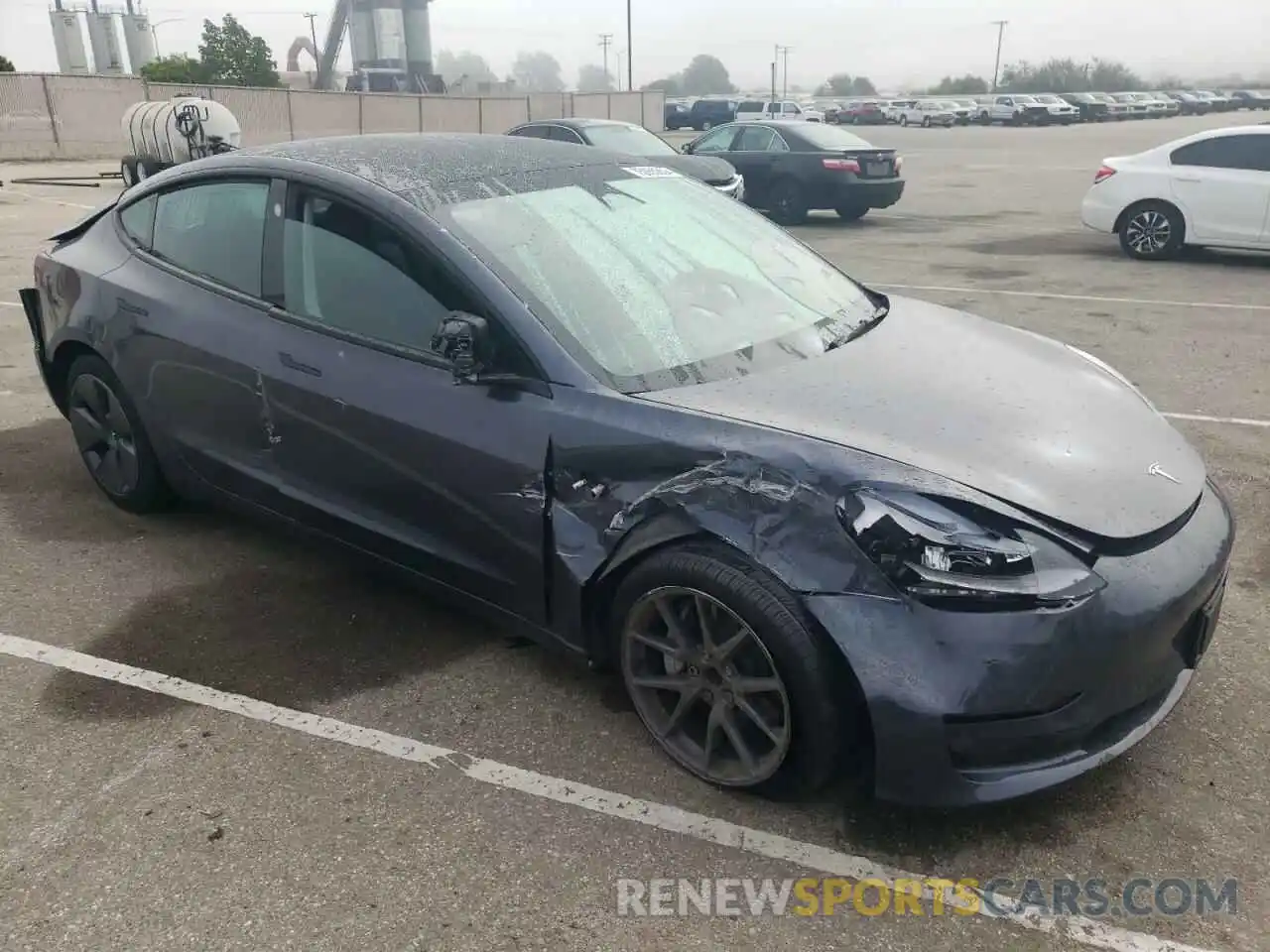 4 Photograph of a damaged car 5YJ3E1EA2PF618809 TESLA MODEL 3 2023