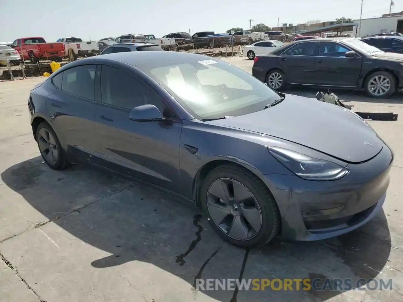 4 Photograph of a damaged car 5YJ3E1EA2PF625565 TESLA MODEL 3 2023