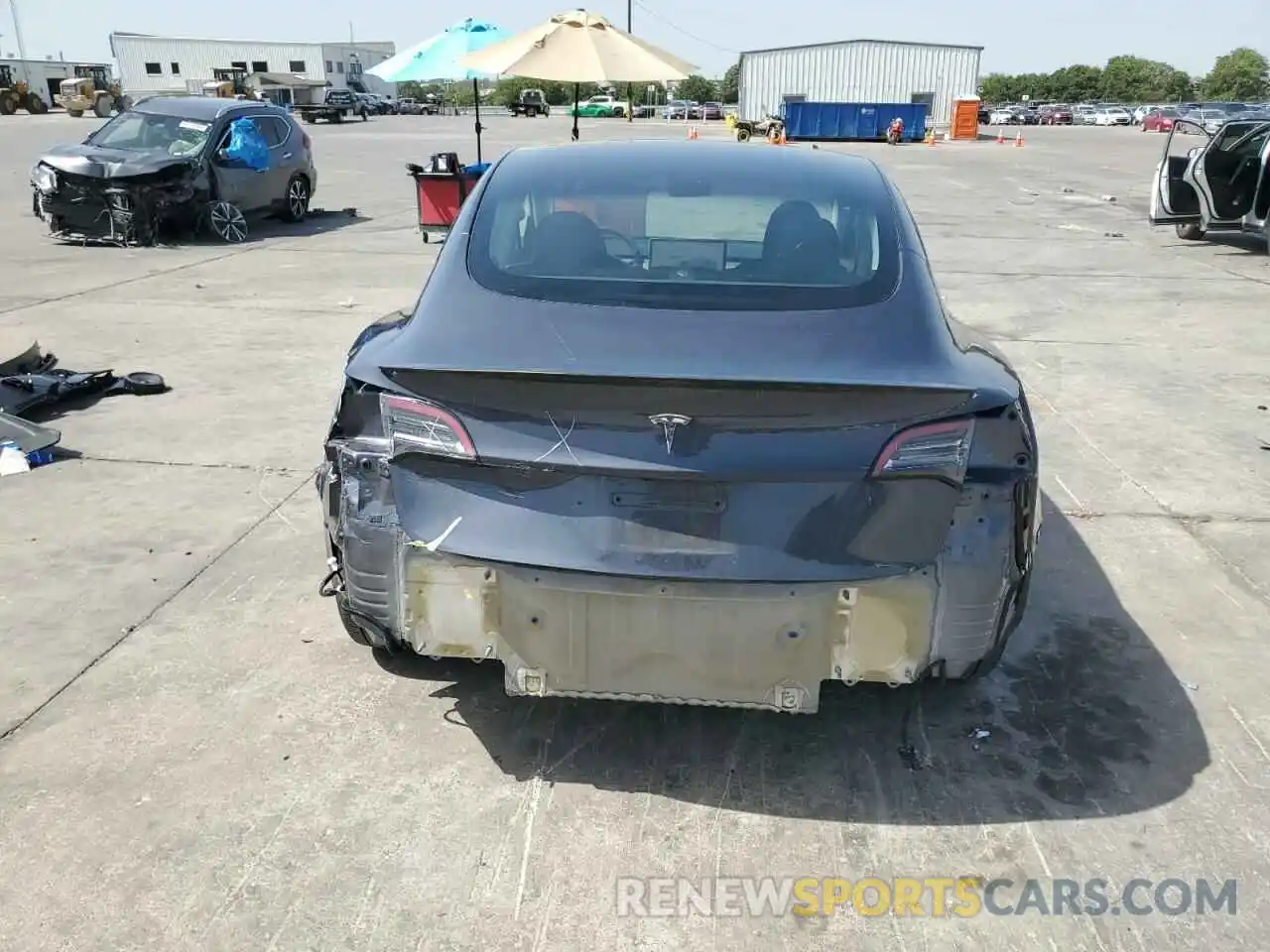 6 Photograph of a damaged car 5YJ3E1EA2PF625565 TESLA MODEL 3 2023