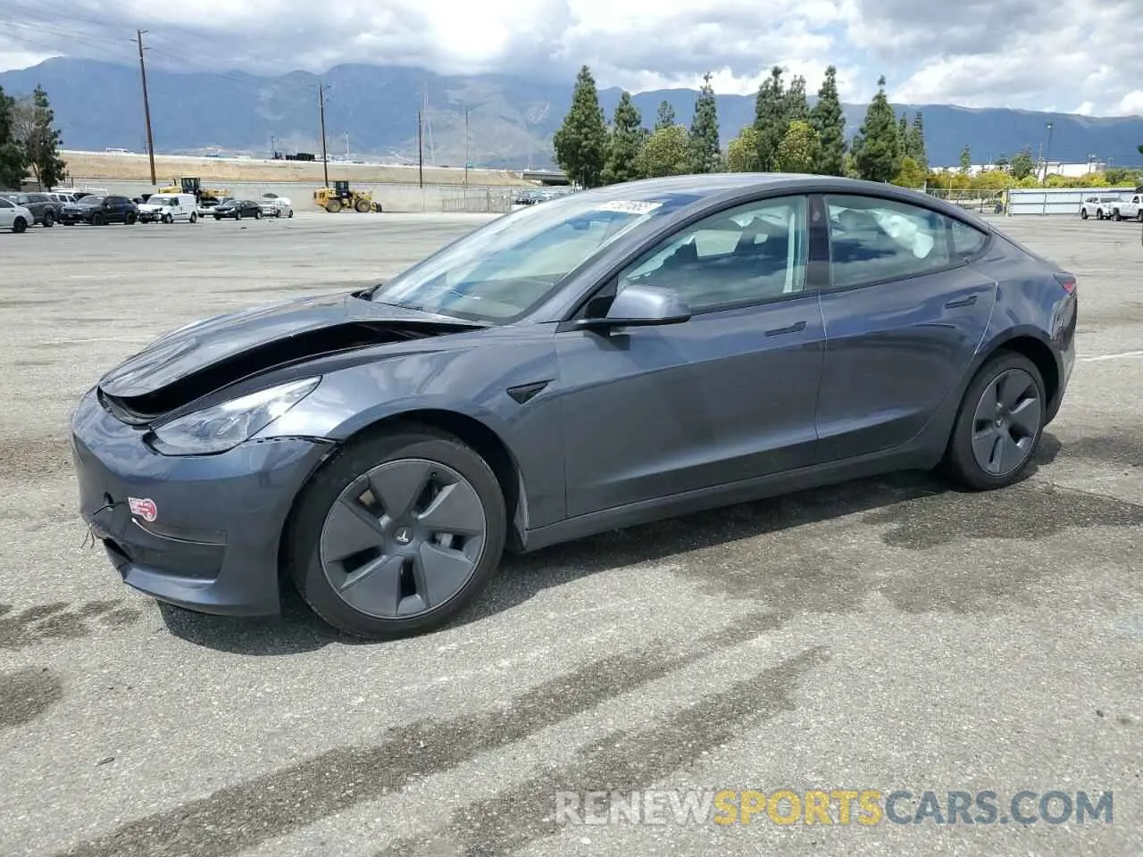1 Photograph of a damaged car 5YJ3E1EA2PF642320 TESLA MODEL 3 2023