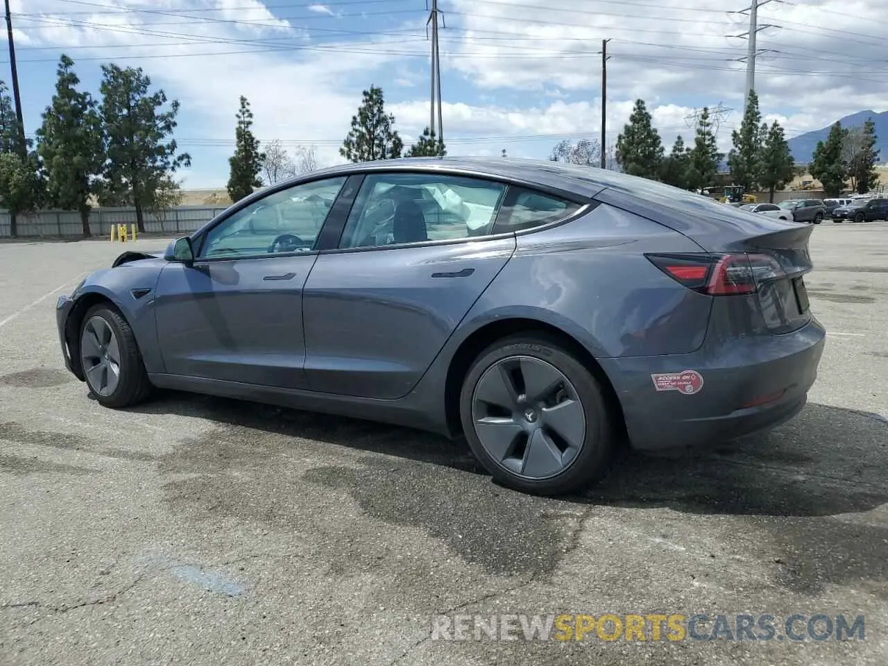 2 Photograph of a damaged car 5YJ3E1EA2PF642320 TESLA MODEL 3 2023