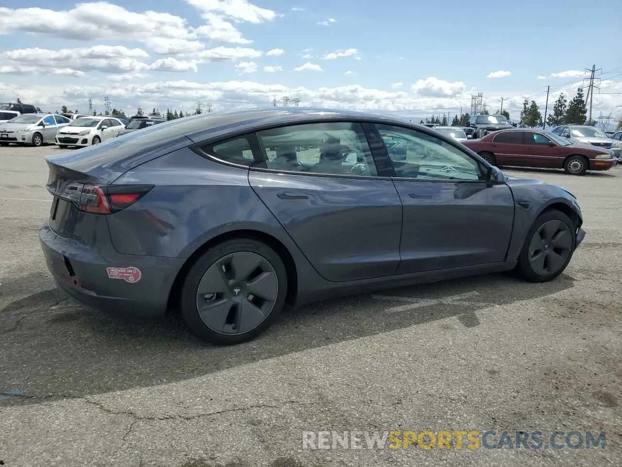 3 Photograph of a damaged car 5YJ3E1EA2PF642320 TESLA MODEL 3 2023