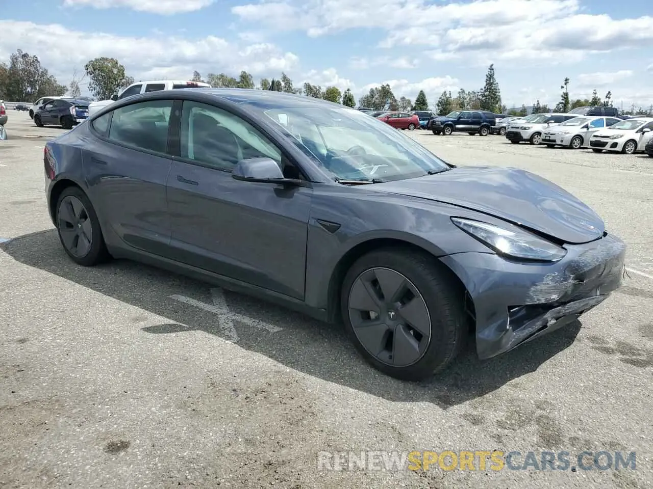 4 Photograph of a damaged car 5YJ3E1EA2PF642320 TESLA MODEL 3 2023