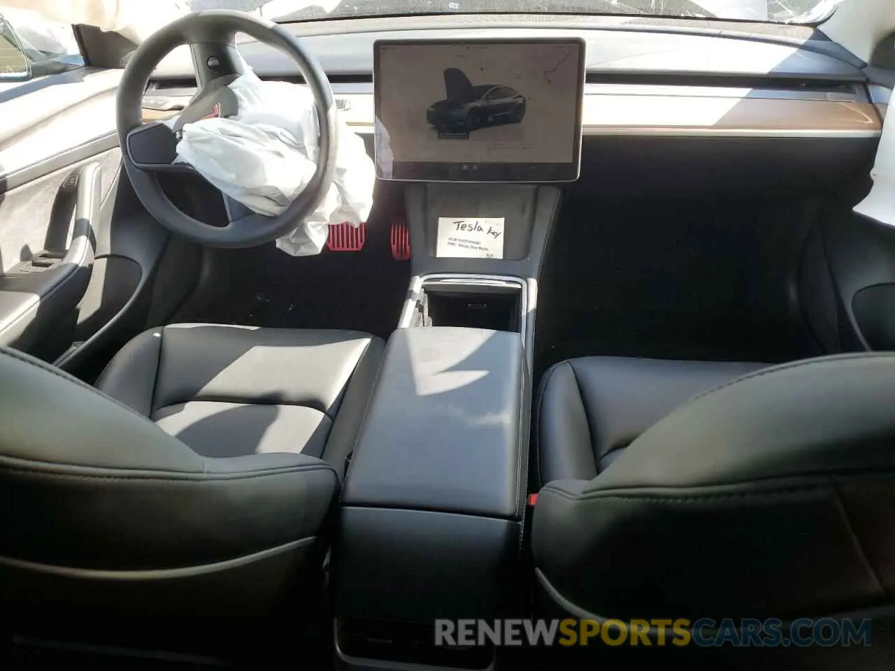 8 Photograph of a damaged car 5YJ3E1EA2PF644584 TESLA MODEL 3 2023