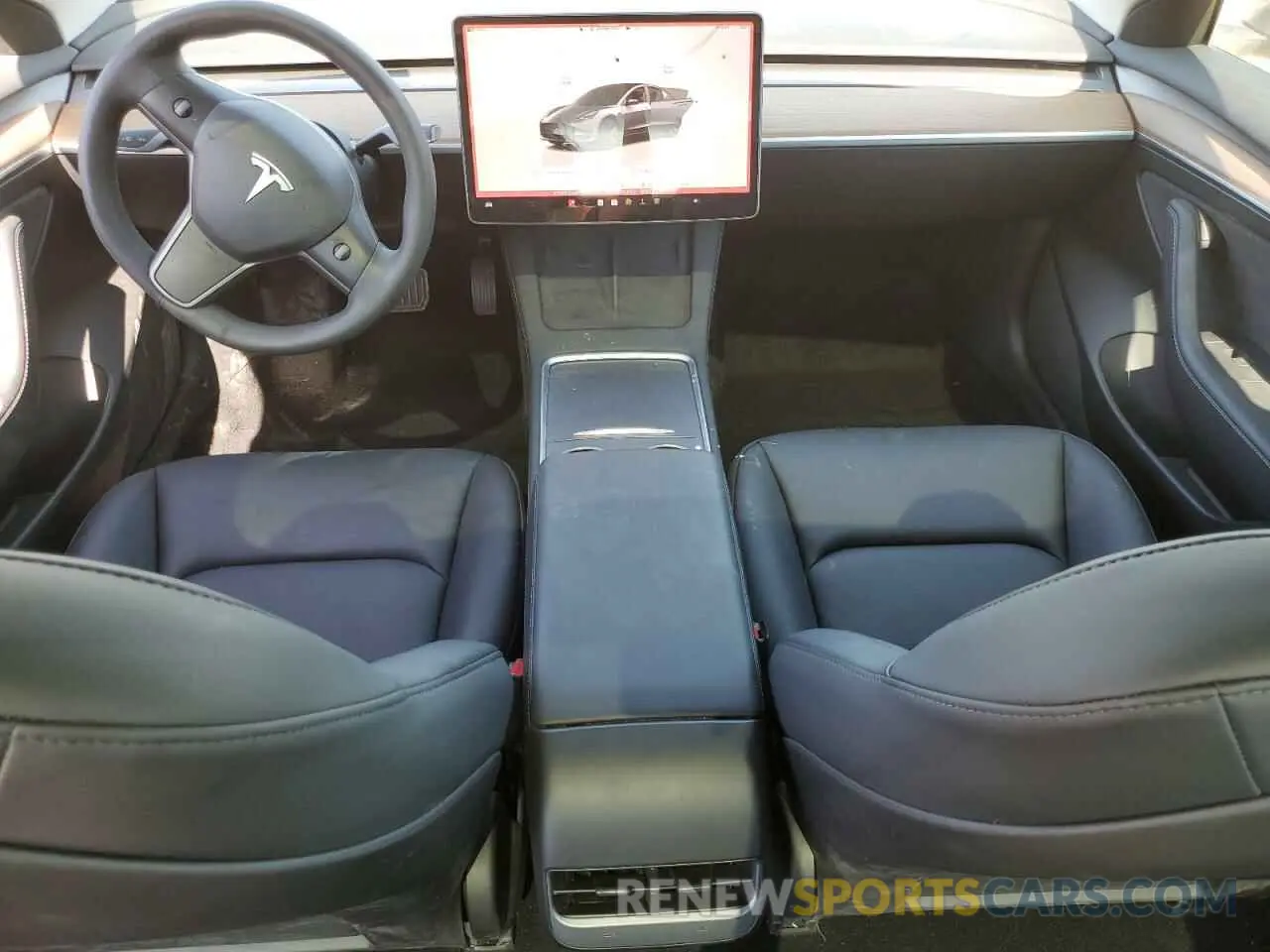 8 Photograph of a damaged car 5YJ3E1EA2PF648098 TESLA MODEL 3 2023