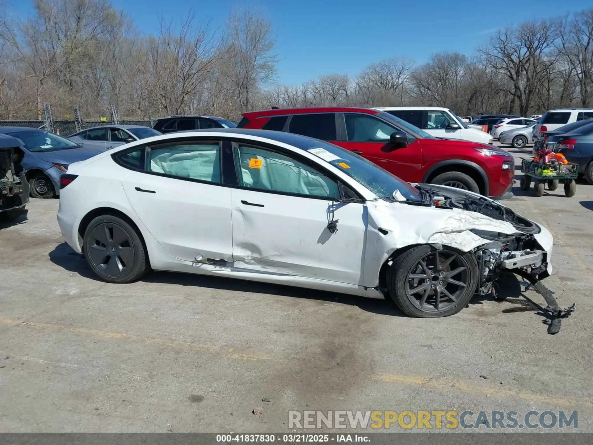 12 Photograph of a damaged car 5YJ3E1EA2PF652961 TESLA MODEL 3 2023