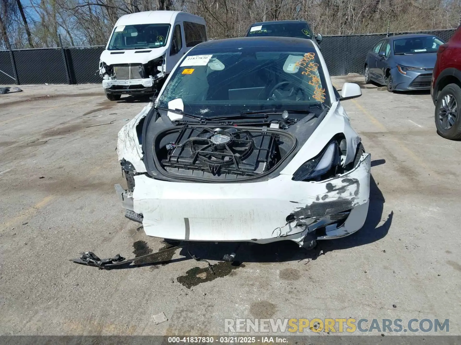 6 Photograph of a damaged car 5YJ3E1EA2PF652961 TESLA MODEL 3 2023