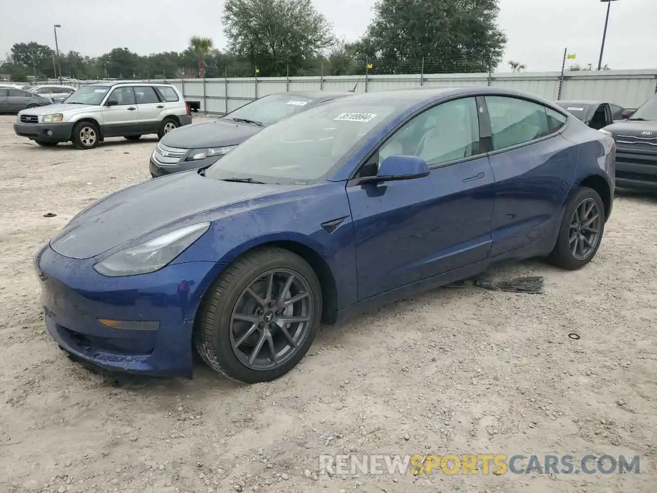 1 Photograph of a damaged car 5YJ3E1EA2PF657304 TESLA MODEL 3 2023