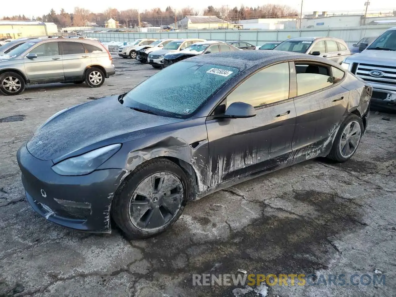 1 Photograph of a damaged car 5YJ3E1EA2PF660509 TESLA MODEL 3 2023