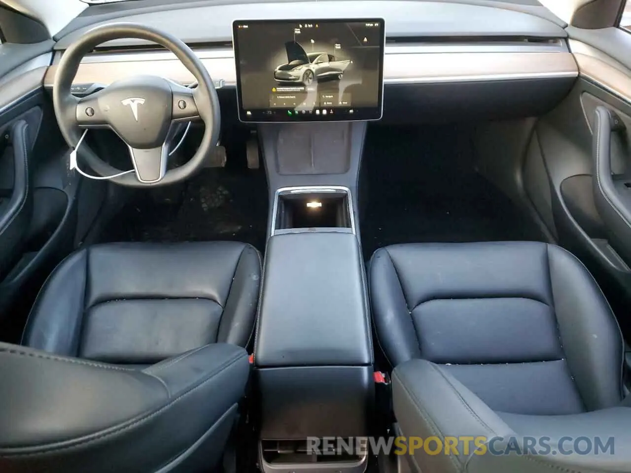 8 Photograph of a damaged car 5YJ3E1EA2PF660509 TESLA MODEL 3 2023
