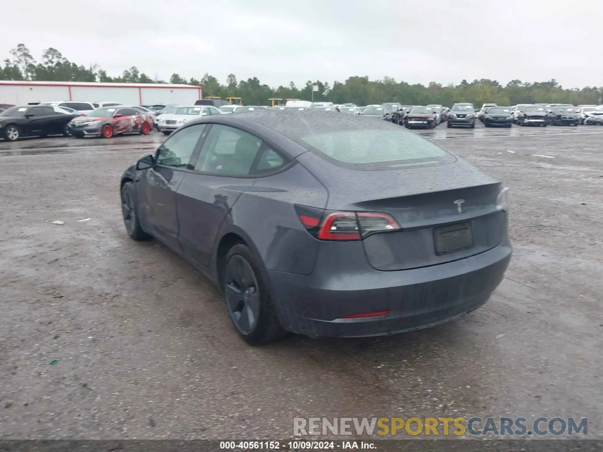 3 Photograph of a damaged car 5YJ3E1EA2PF661451 TESLA MODEL 3 2023