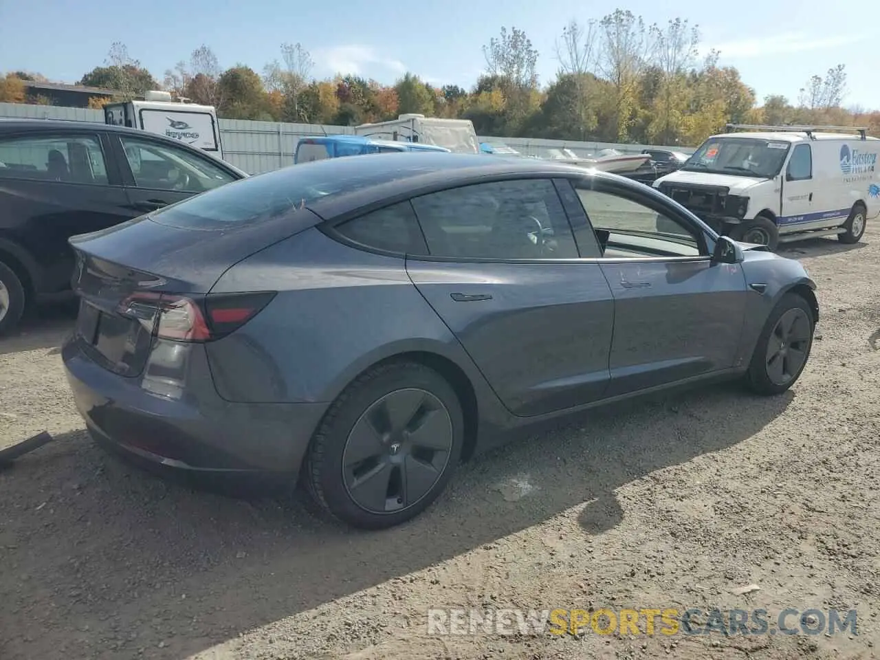 3 Photograph of a damaged car 5YJ3E1EA2PF662082 TESLA MODEL 3 2023