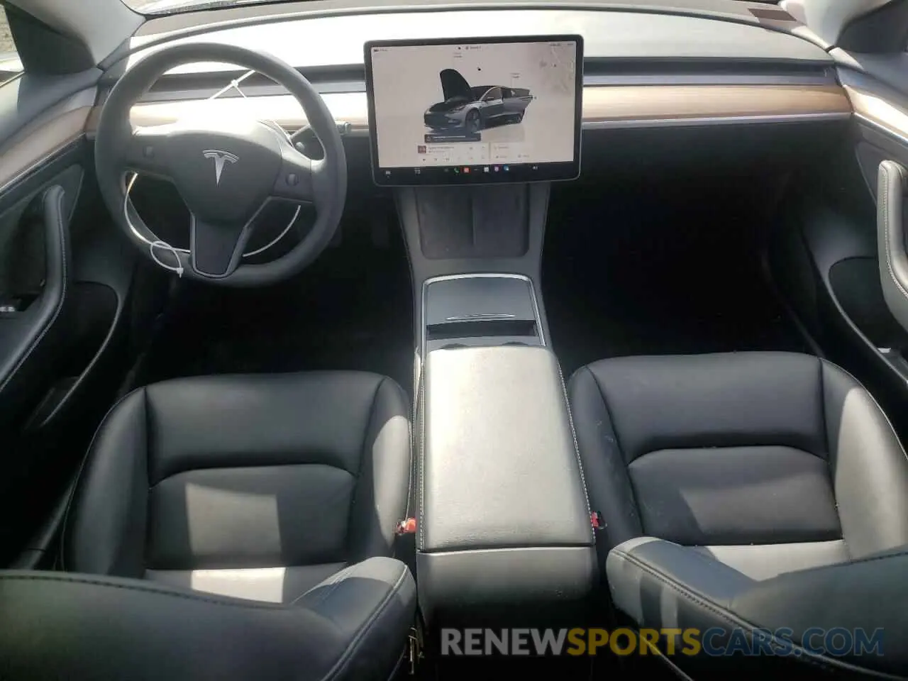 8 Photograph of a damaged car 5YJ3E1EA2PF662082 TESLA MODEL 3 2023
