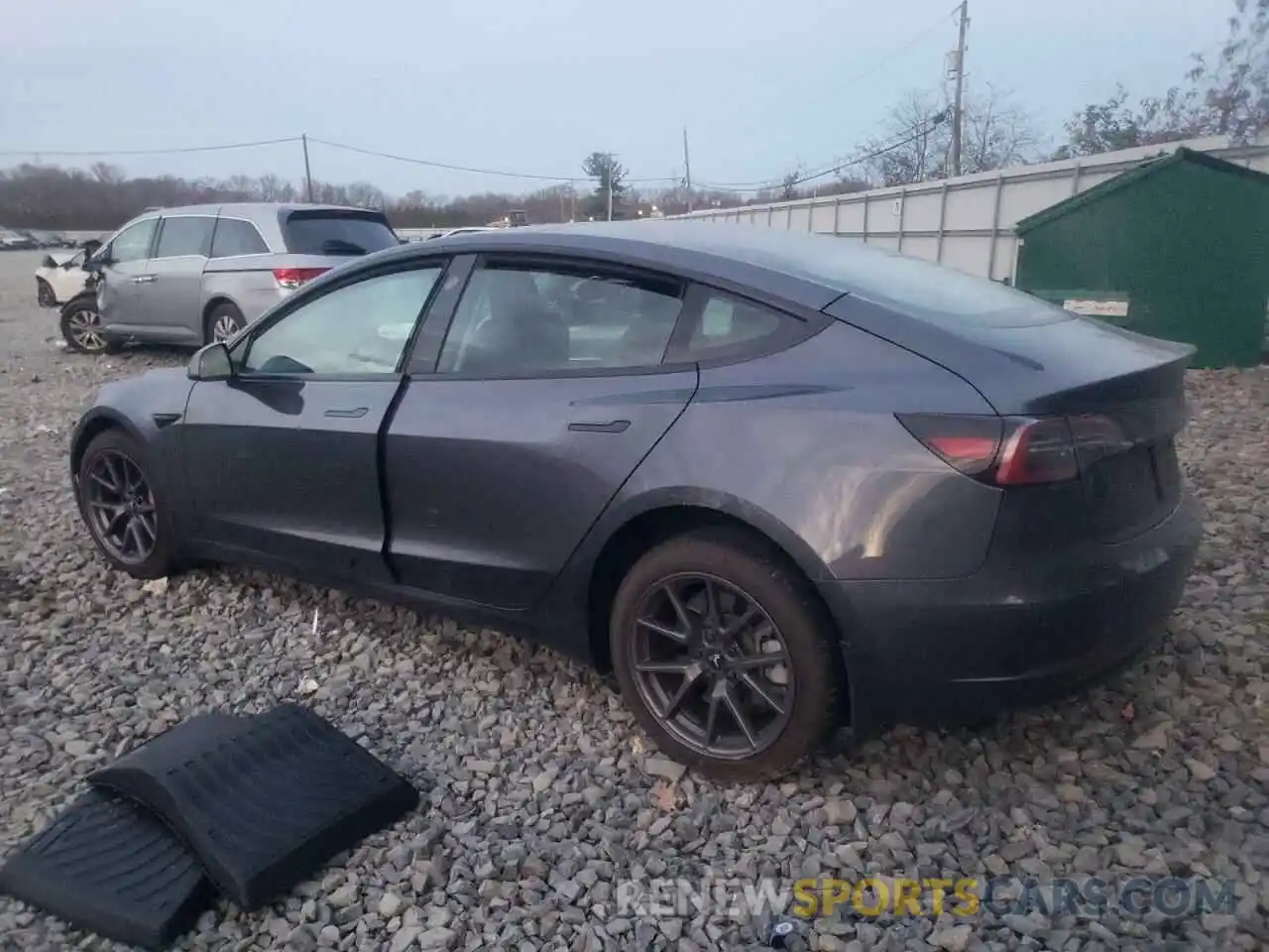 2 Photograph of a damaged car 5YJ3E1EA2PF666763 TESLA MODEL 3 2023