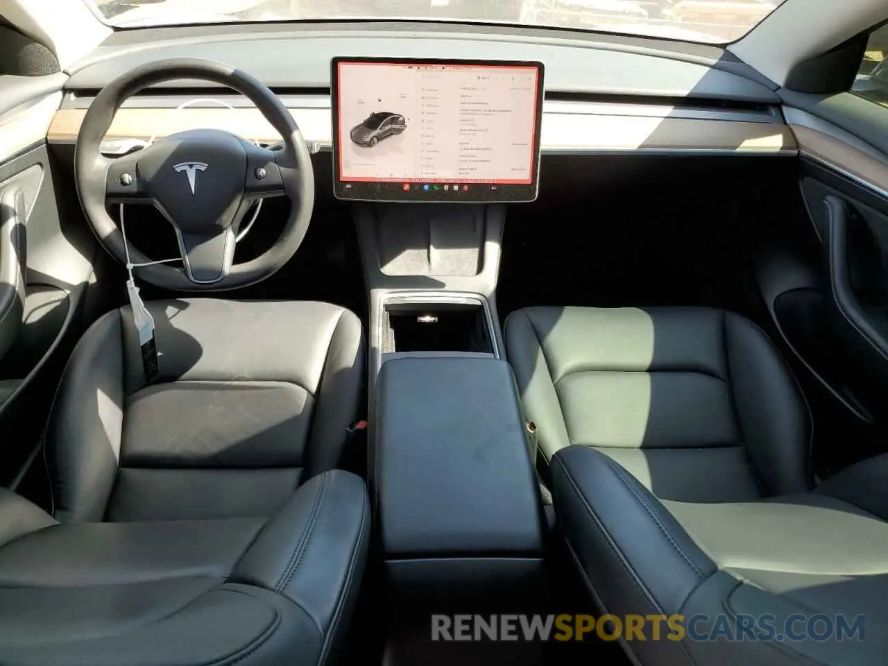 8 Photograph of a damaged car 5YJ3E1EA2PF669744 TESLA MODEL 3 2023