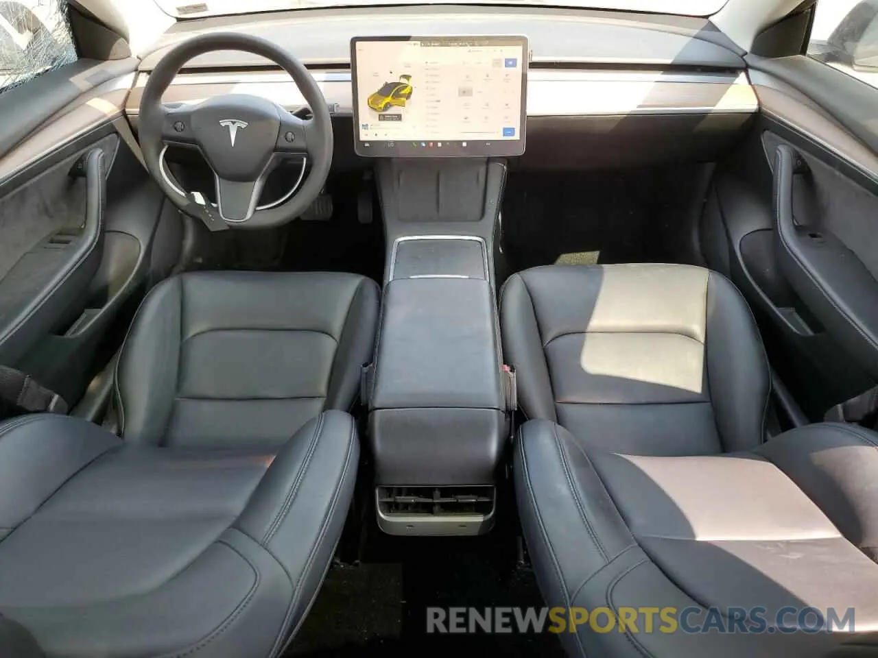 8 Photograph of a damaged car 5YJ3E1EA2PF674765 TESLA MODEL 3 2023