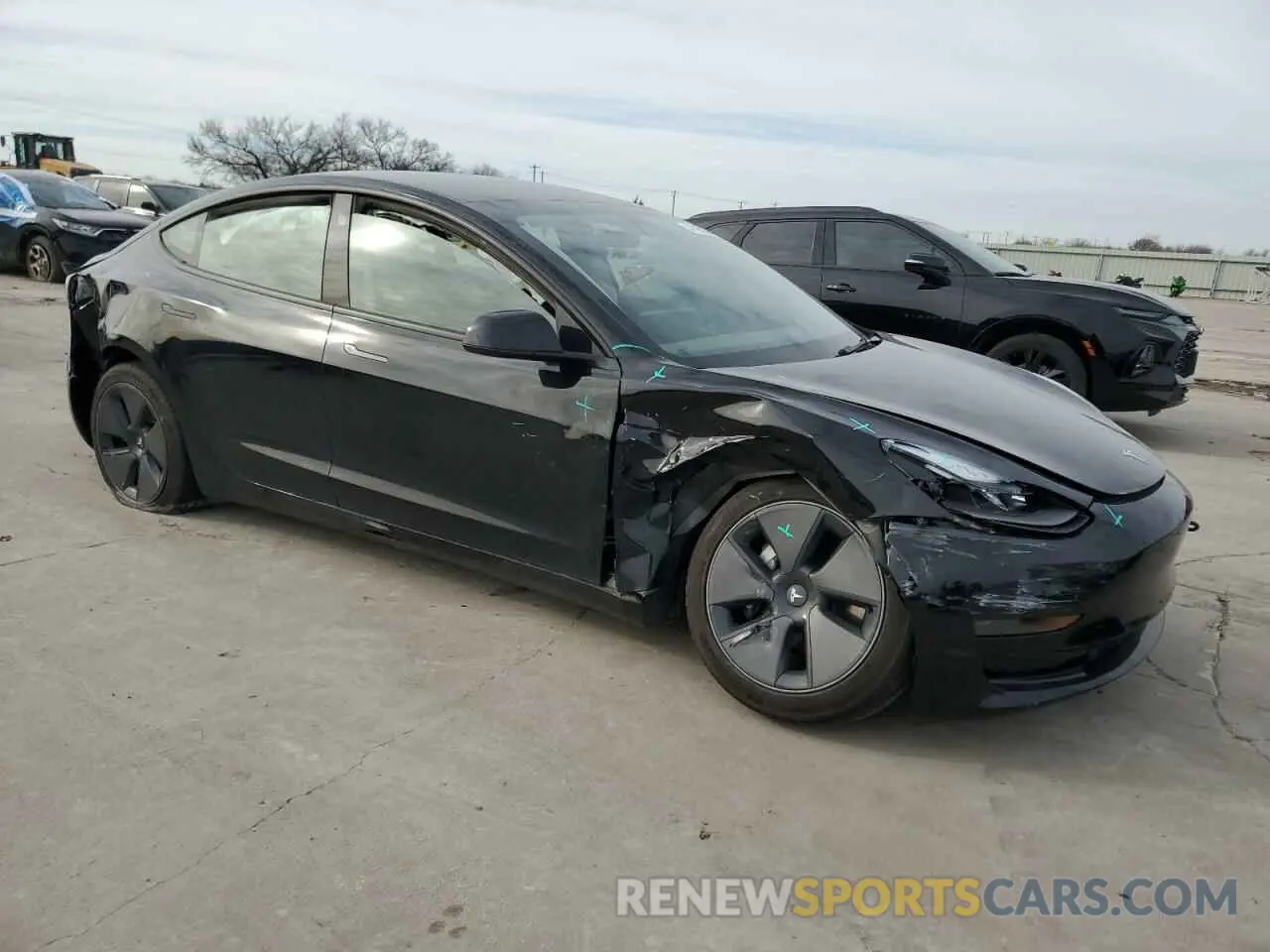 4 Photograph of a damaged car 5YJ3E1EA2PF677195 TESLA MODEL 3 2023
