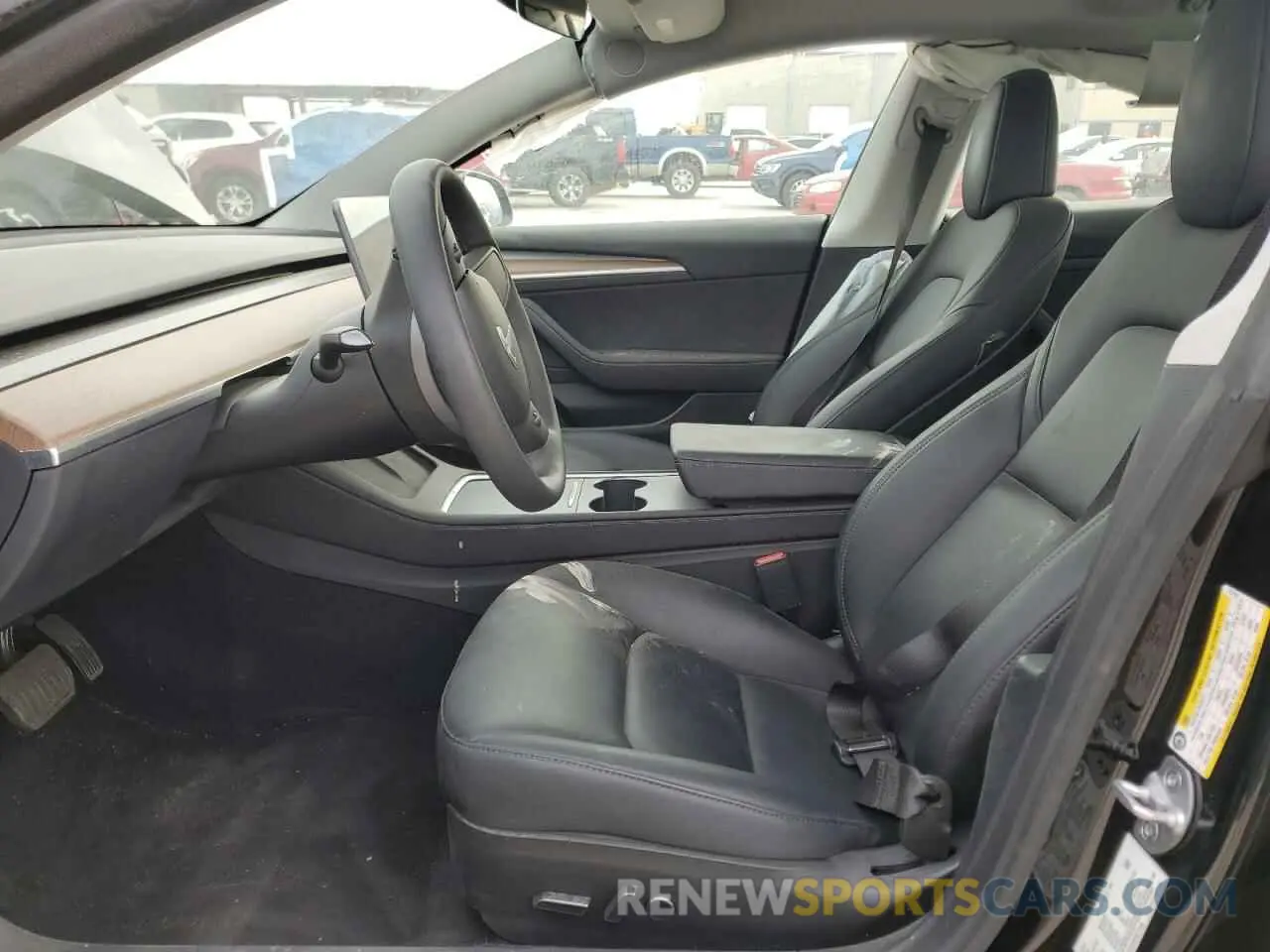 7 Photograph of a damaged car 5YJ3E1EA2PF677195 TESLA MODEL 3 2023