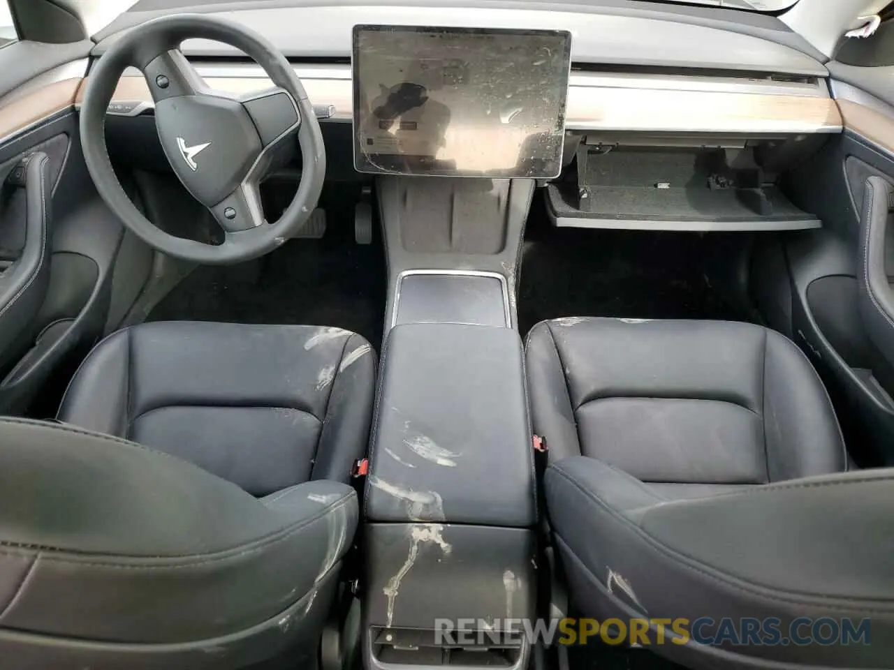 8 Photograph of a damaged car 5YJ3E1EA2PF677195 TESLA MODEL 3 2023