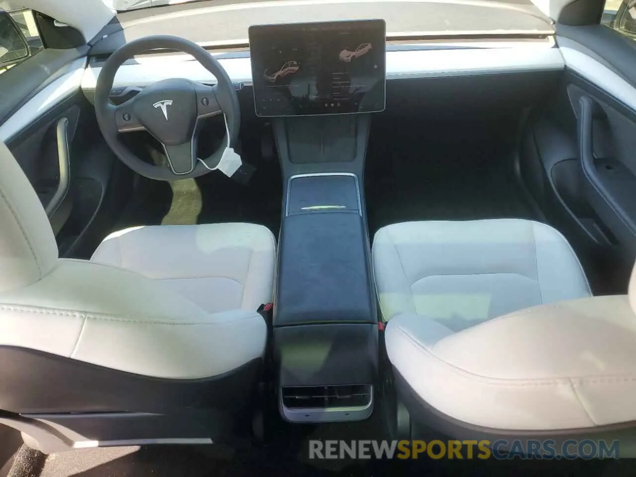 8 Photograph of a damaged car 5YJ3E1EA2PF680484 TESLA MODEL 3 2023