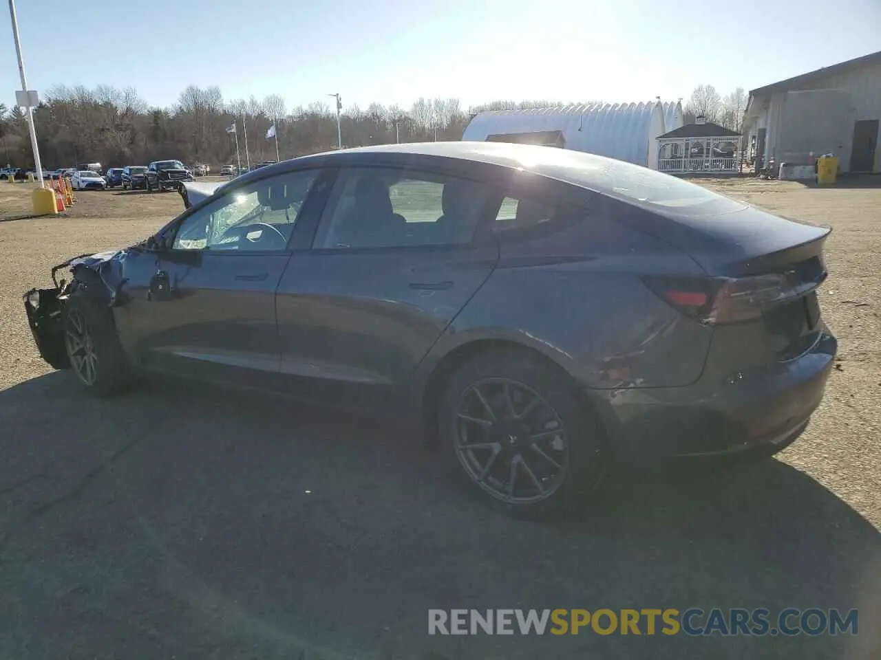 2 Photograph of a damaged car 5YJ3E1EA2PF688861 TESLA MODEL 3 2023