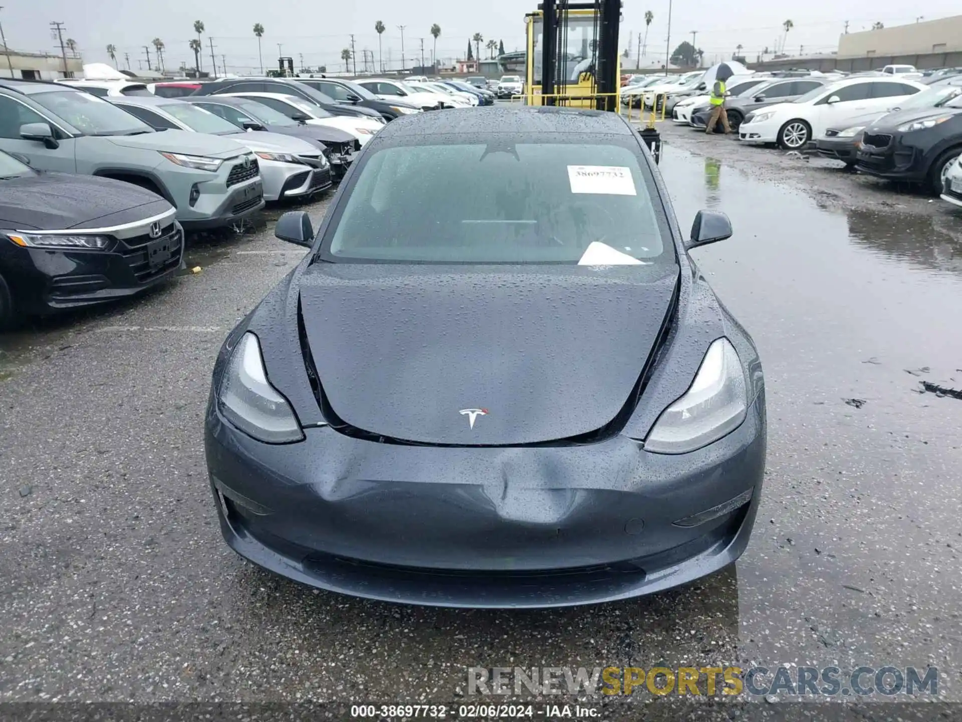 12 Photograph of a damaged car 5YJ3E1EA2PF690898 TESLA MODEL 3 2023