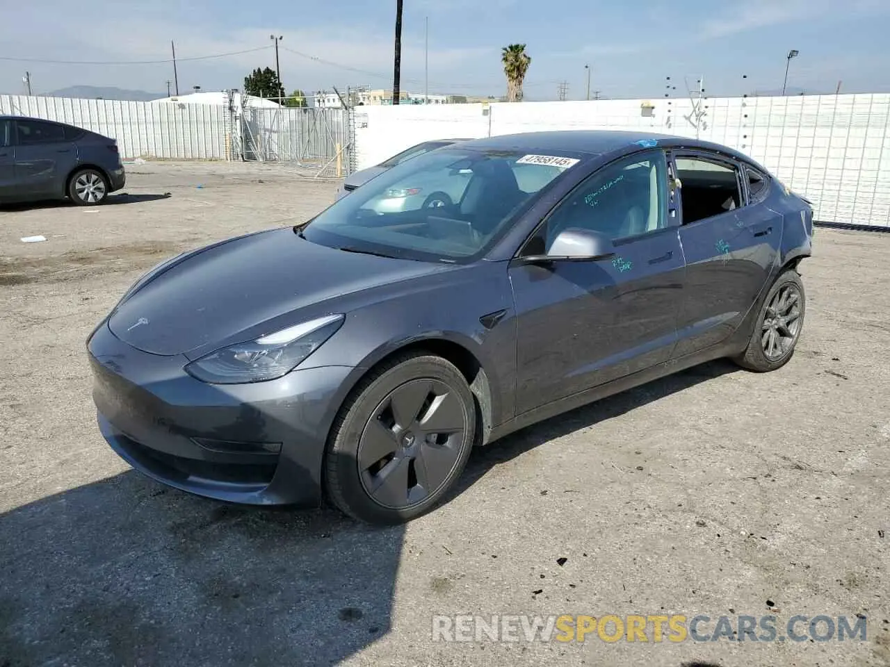 1 Photograph of a damaged car 5YJ3E1EA2PF694773 TESLA MODEL 3 2023